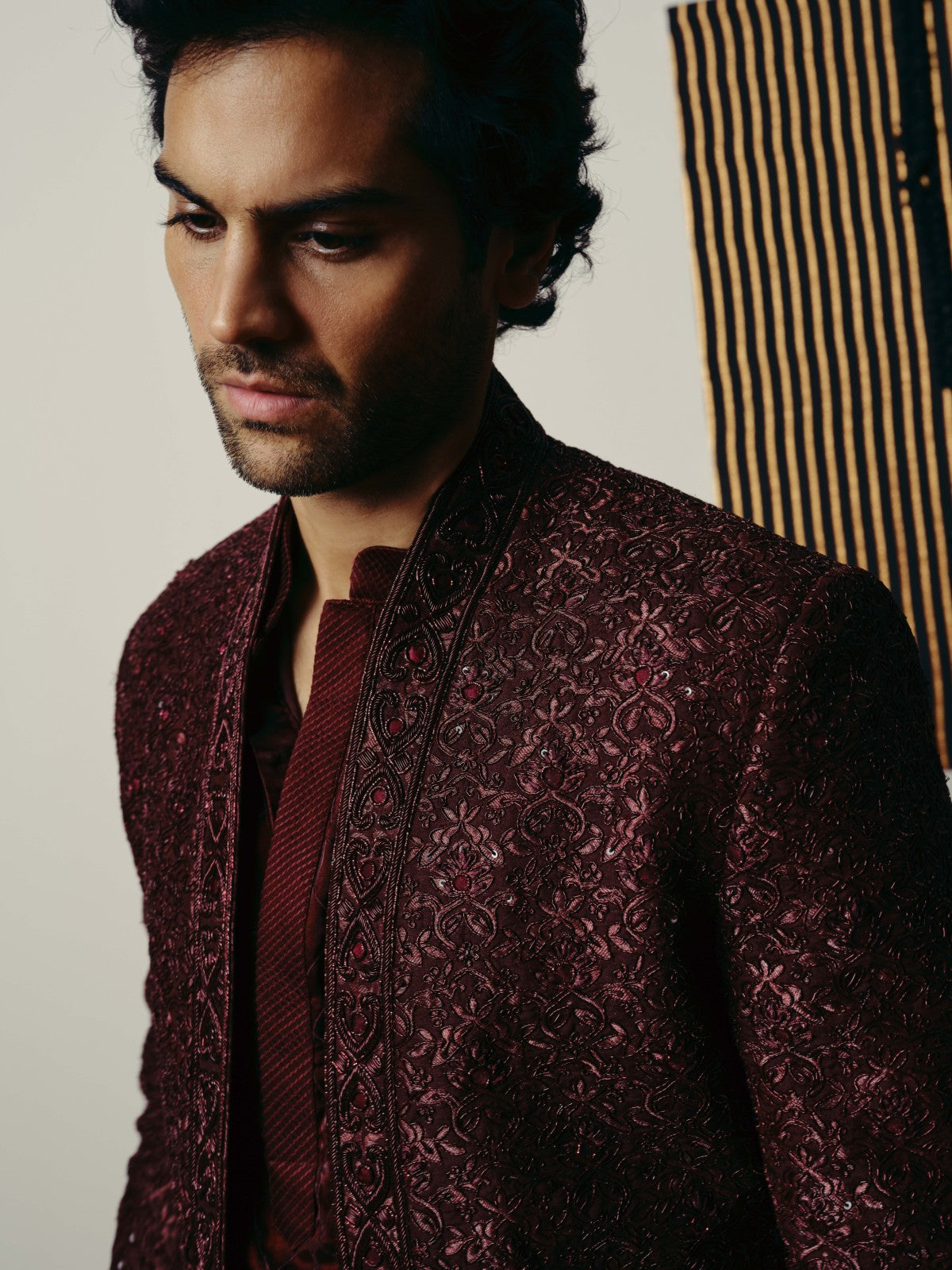 Raag achkan, kurta and pant set