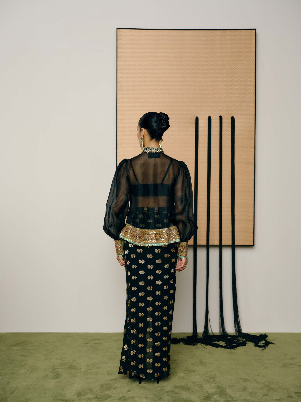 Shikha Shirt and skirt Set