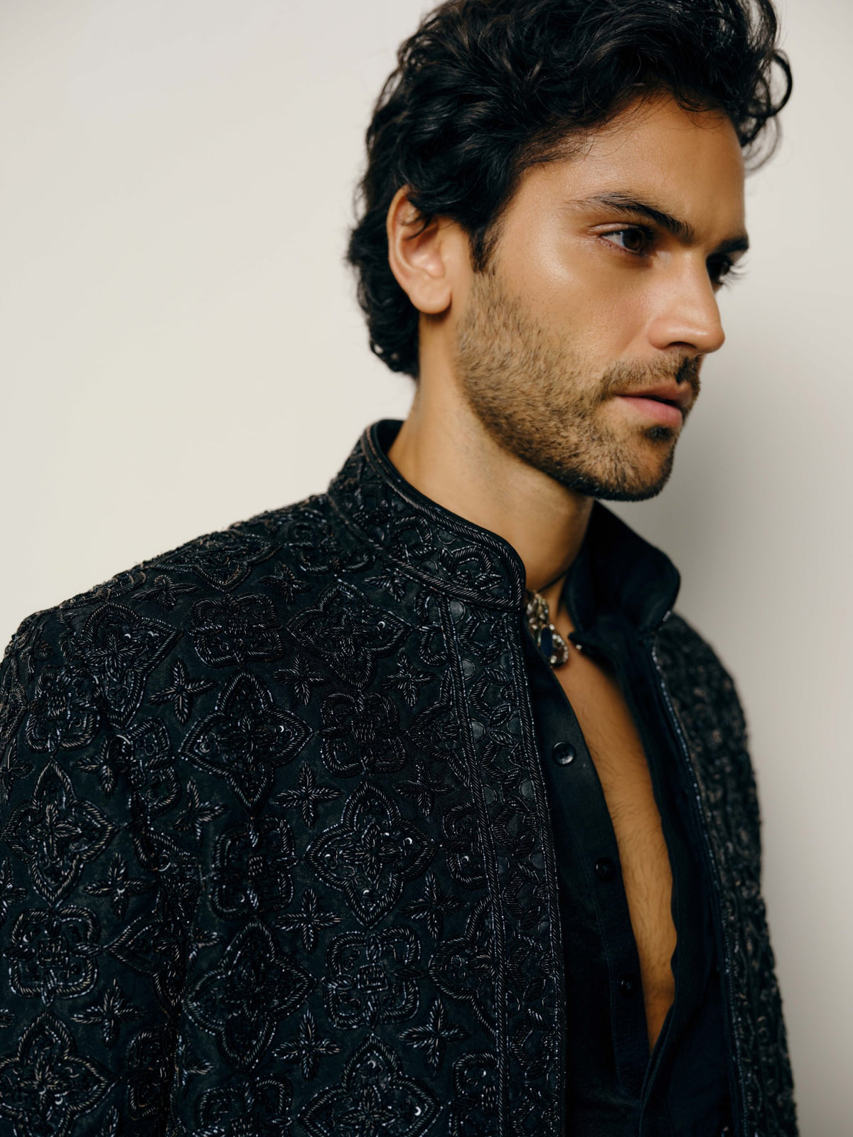 Raga achkan, kurta and pant set