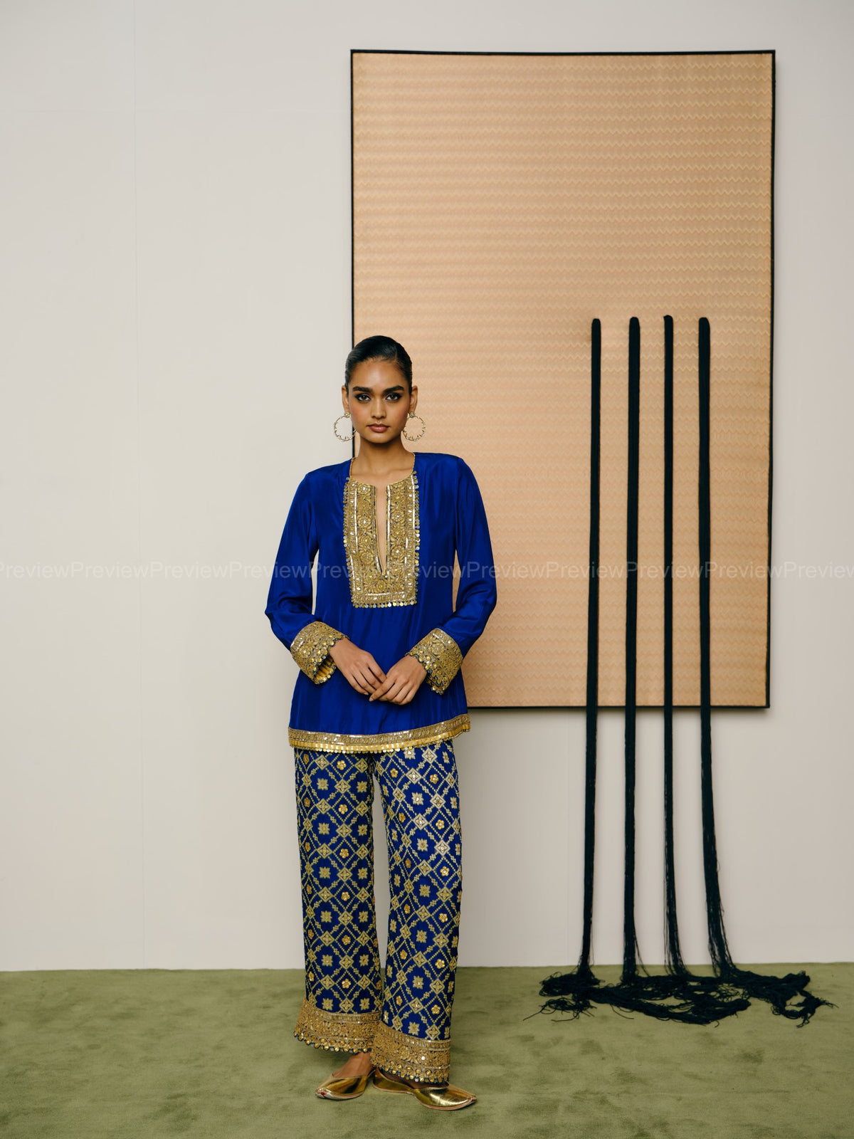 Neelaya Tunic and pallazo Set