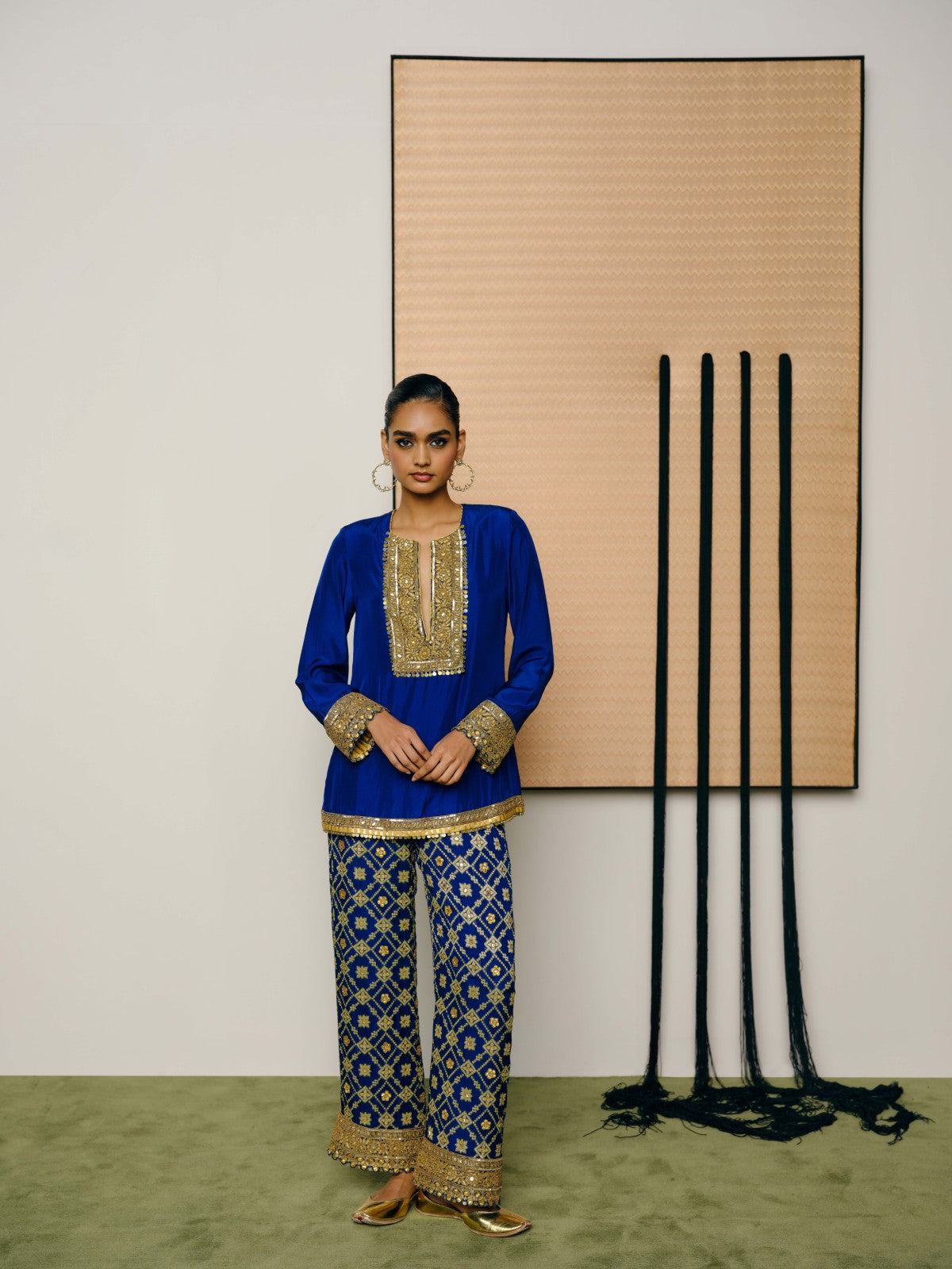 Neelaya Tunic and pallazo Set