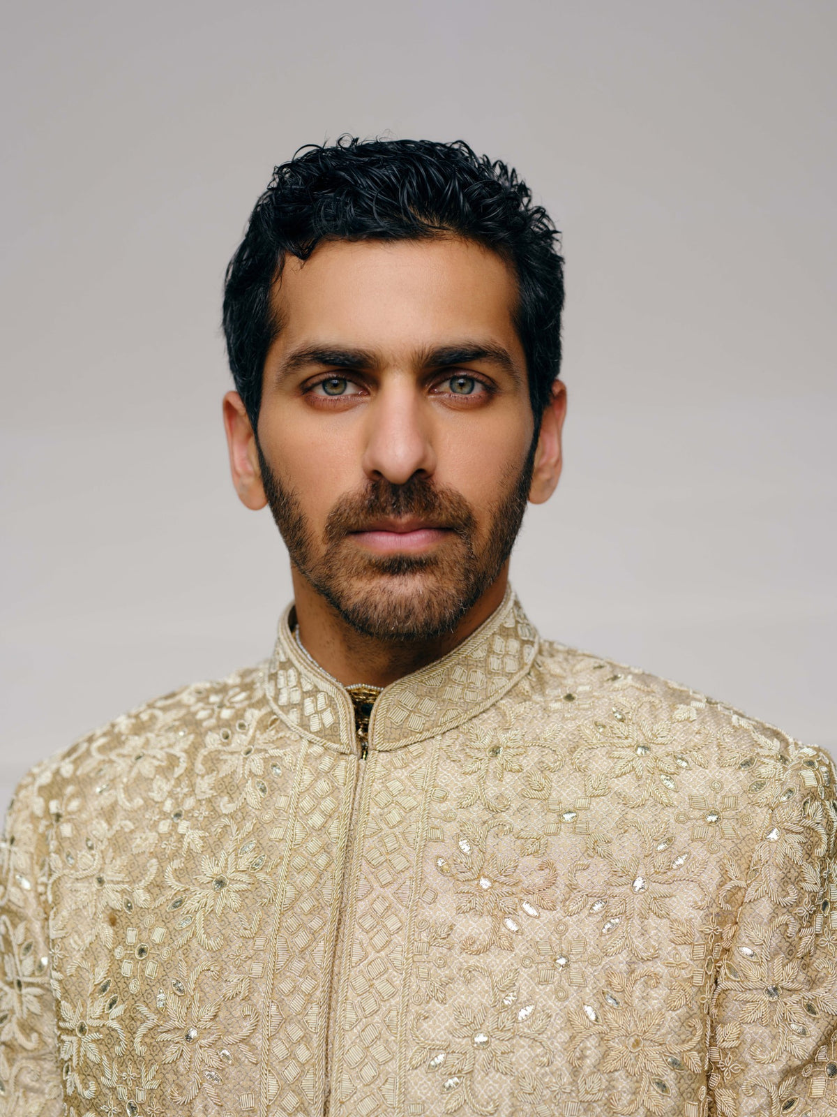 Abeer sherwani, kurta and churidar set