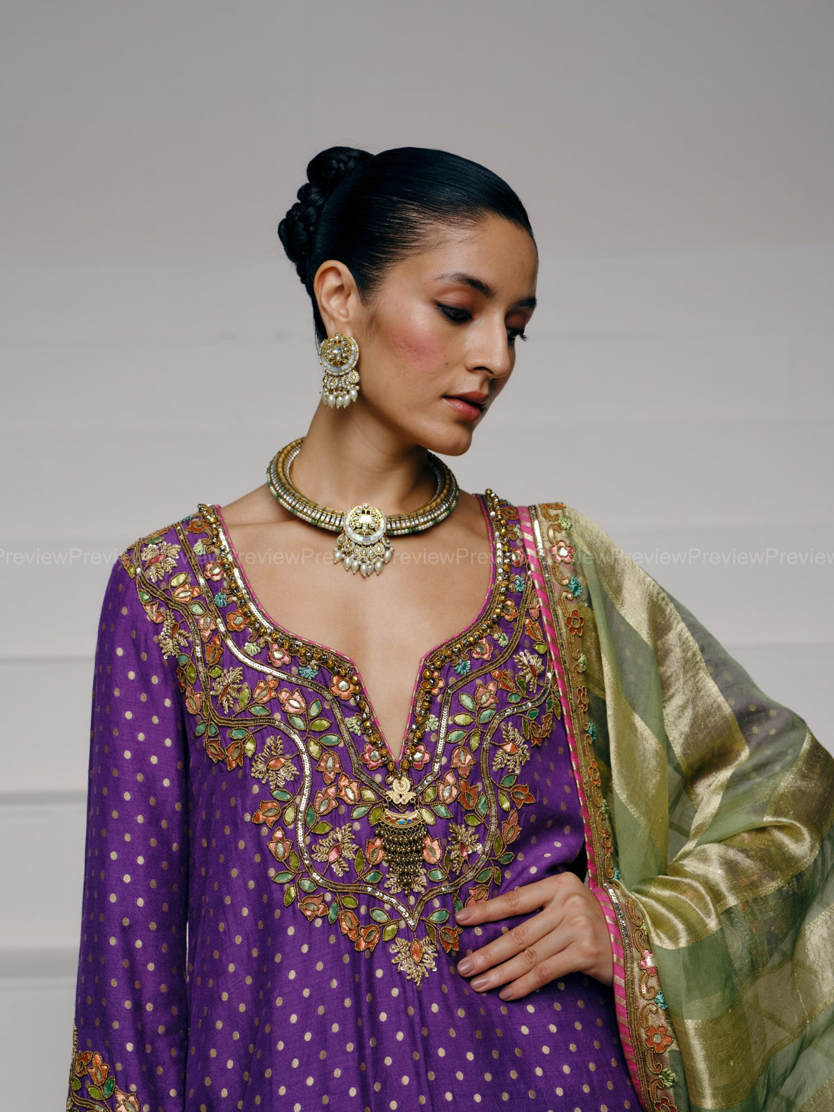 Yamini kurta pallazo Set