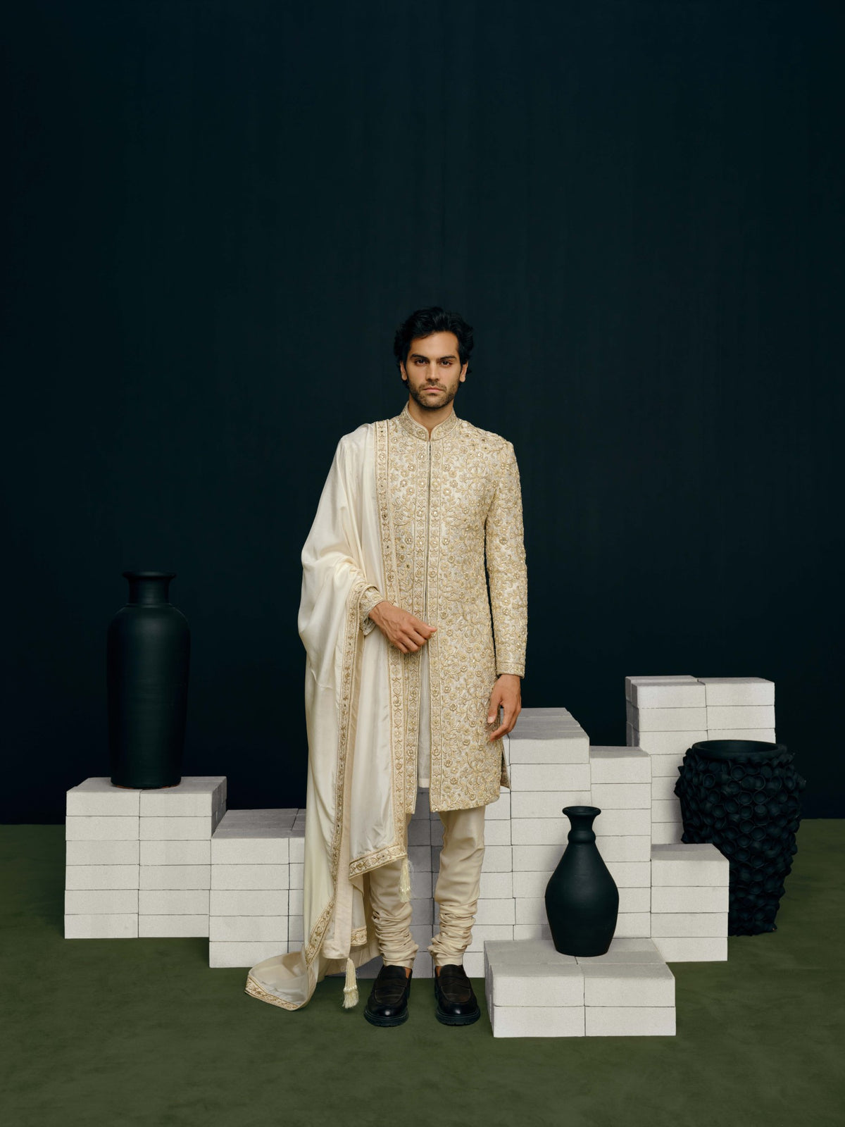 Ananta sherwani , kurta and churidar set