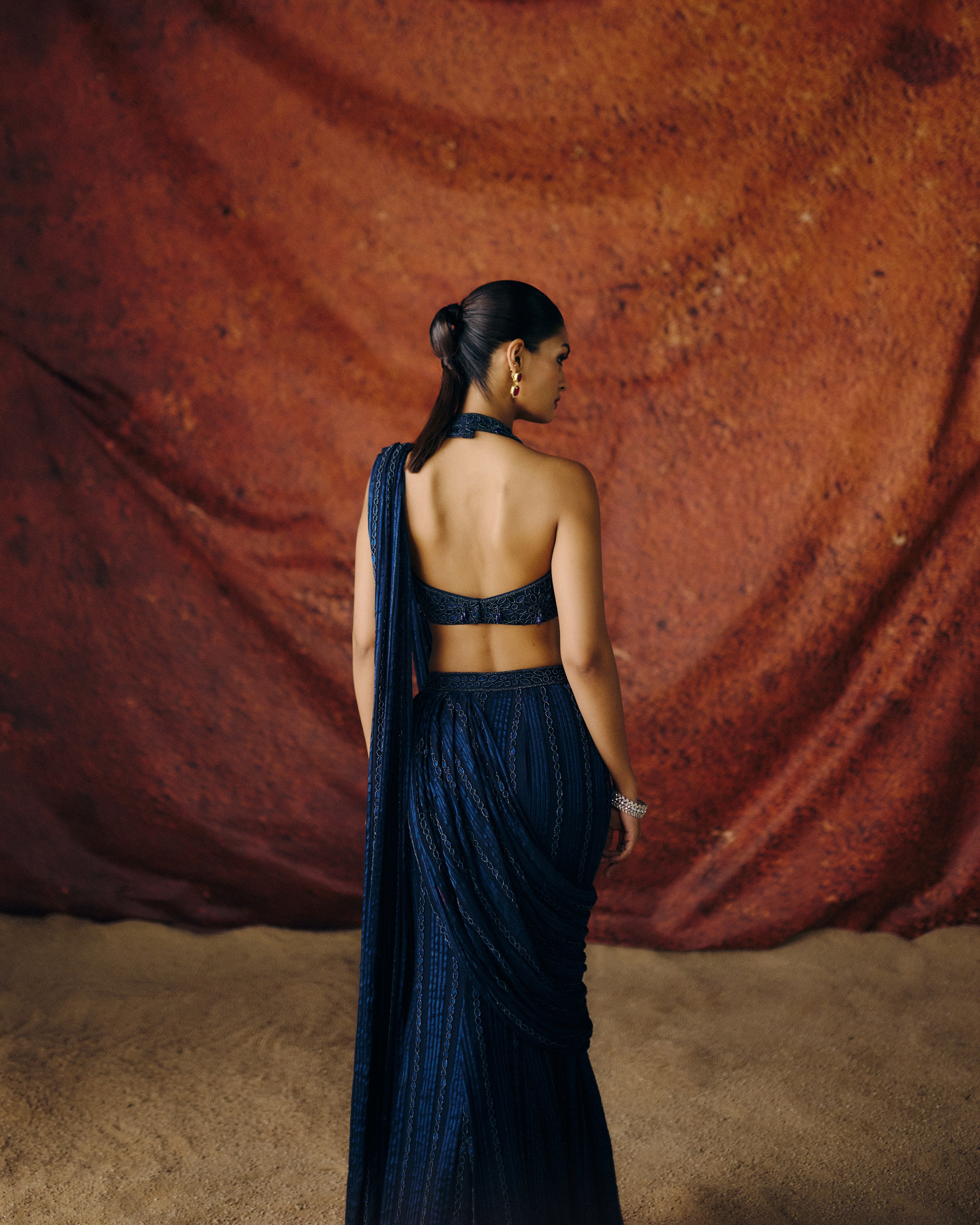 Dakini Lehenga Saree Set