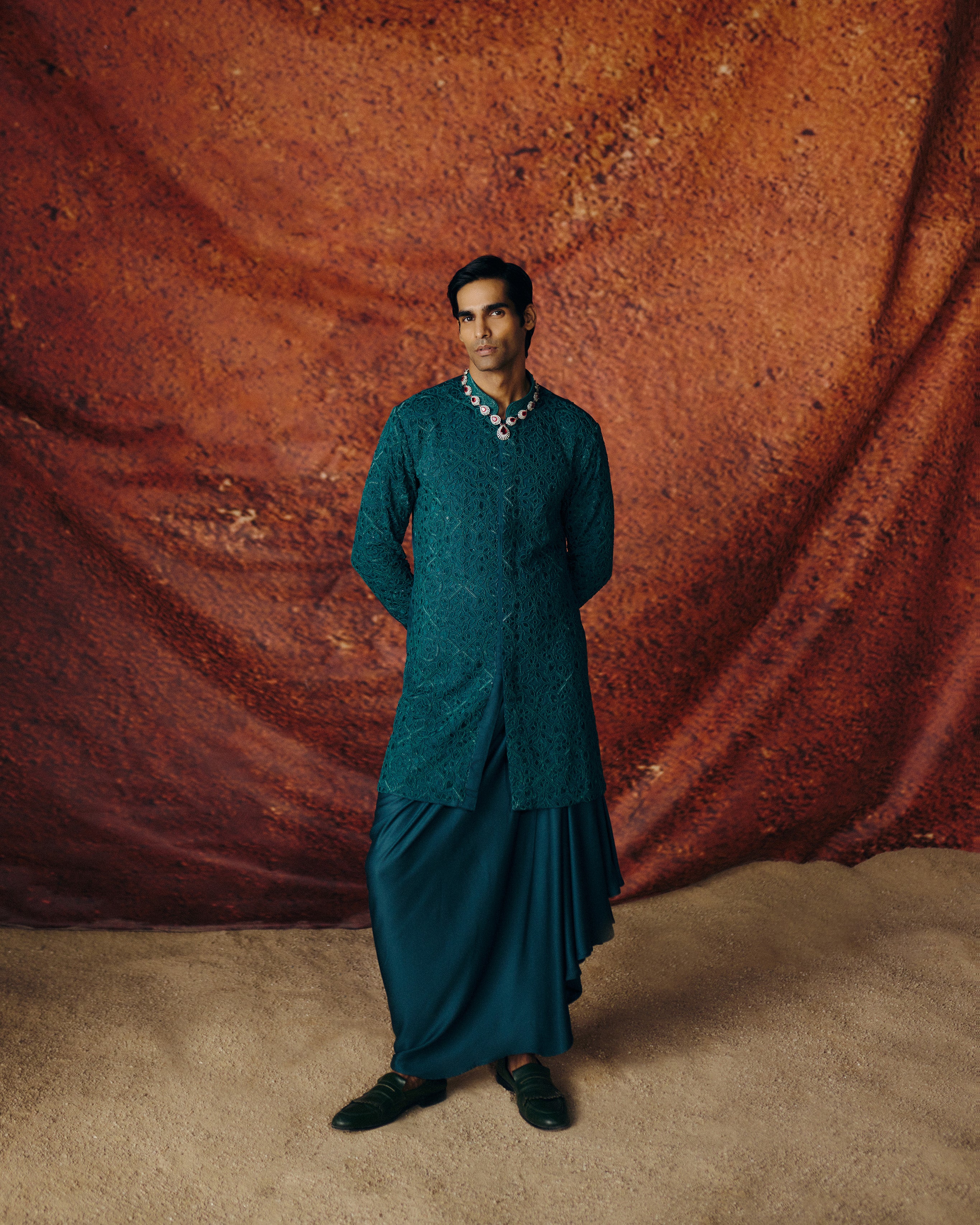 Ananta Kurta Dhoti Set