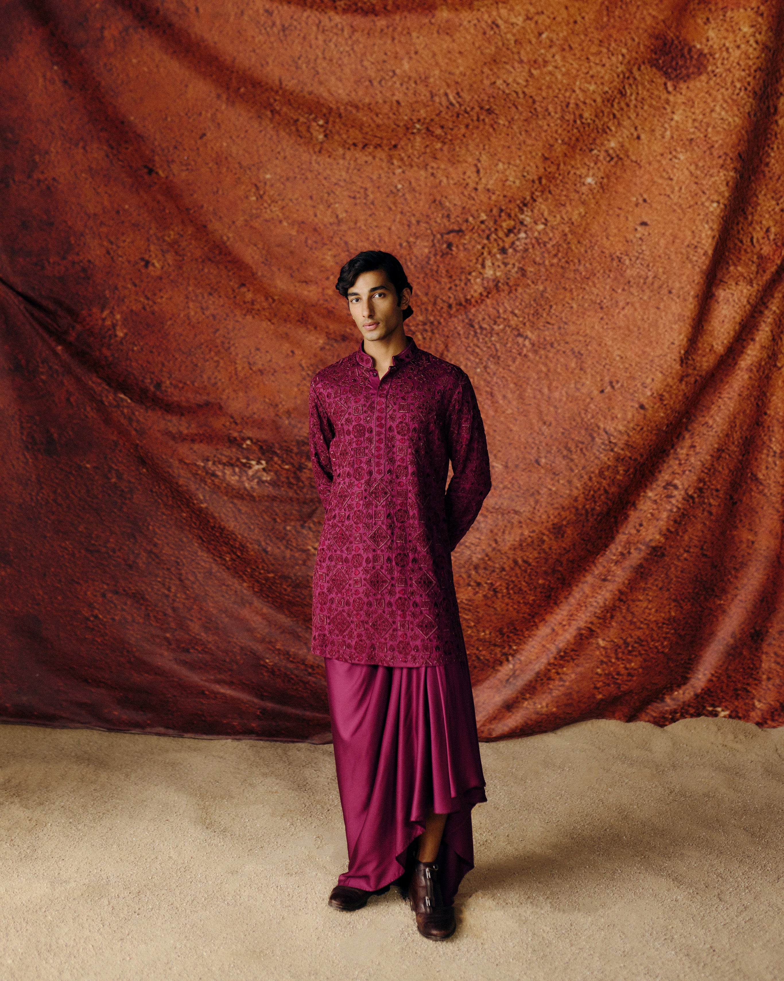 Heruka Kurta Dhoti Set