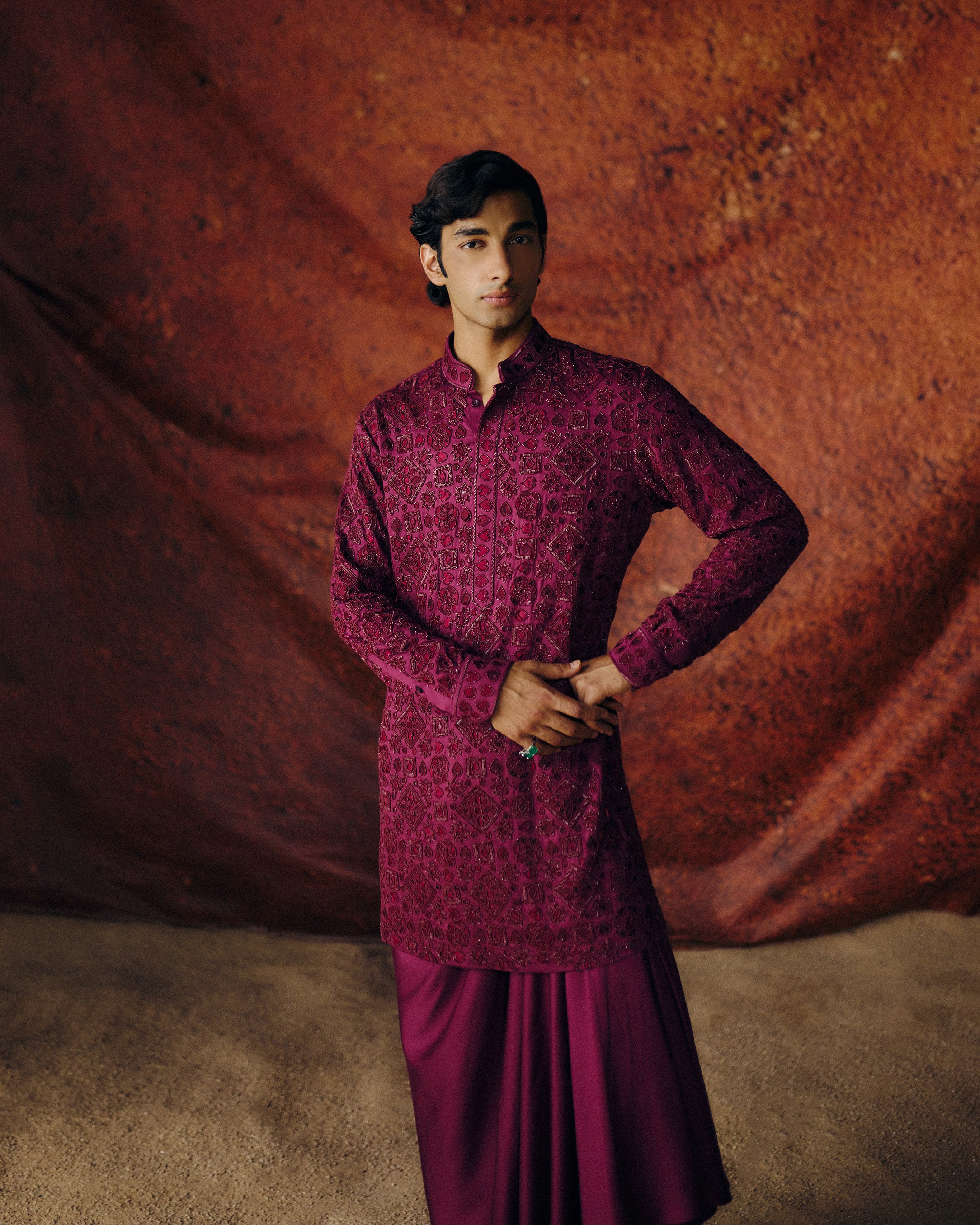 Heruka Kurta Dhoti Set
