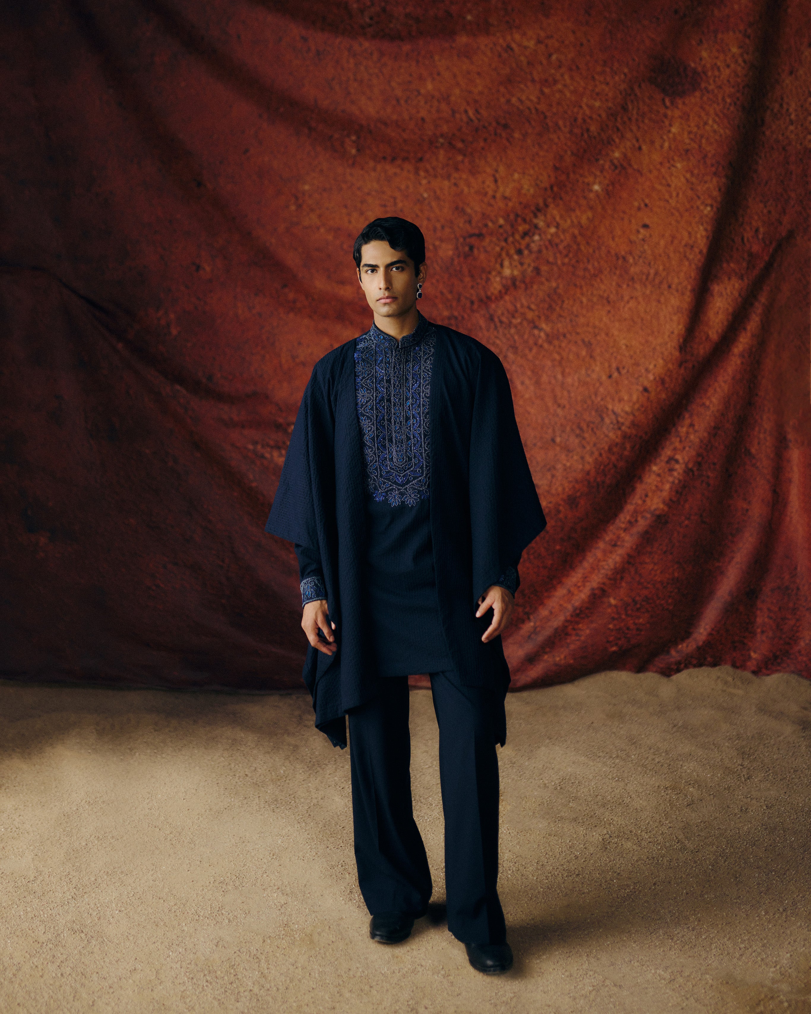 Nirvaya Kurta Kimono Set