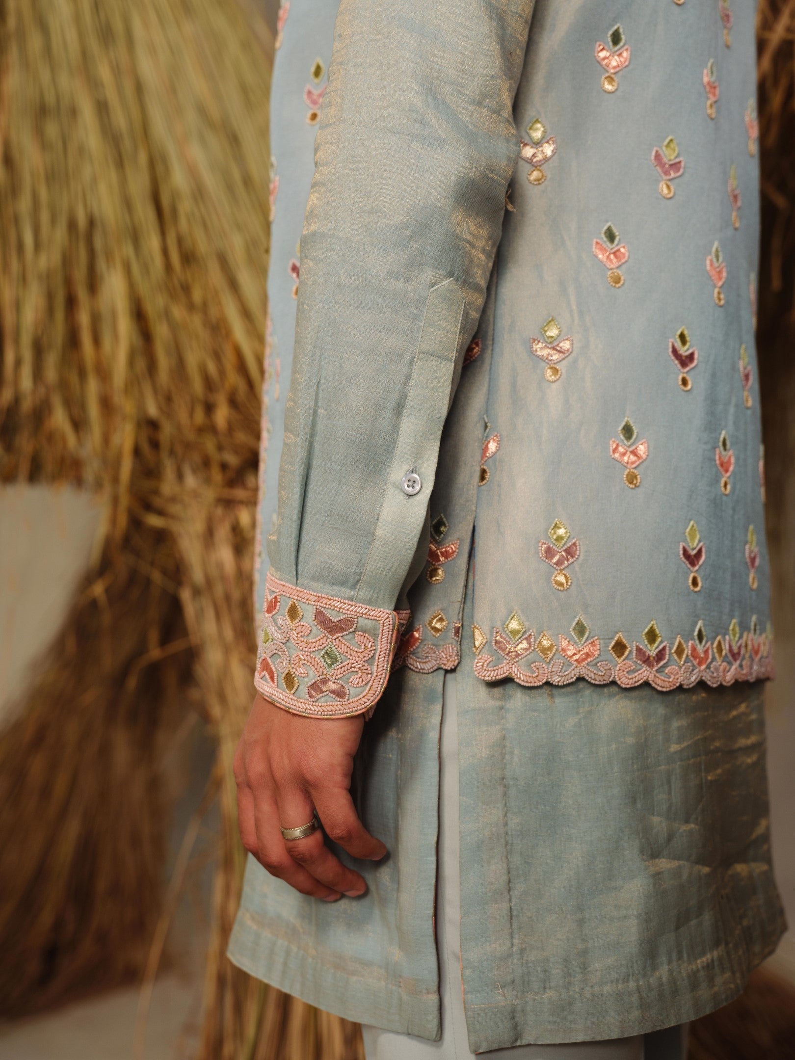 Barkat Nehru Jacket Set