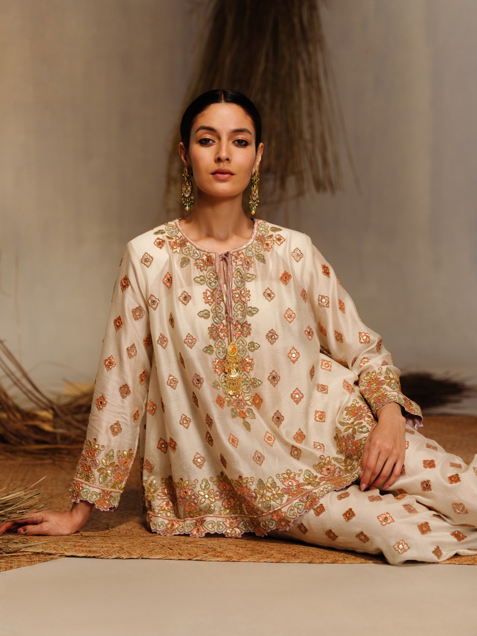 Sohni Cape Tunic Set