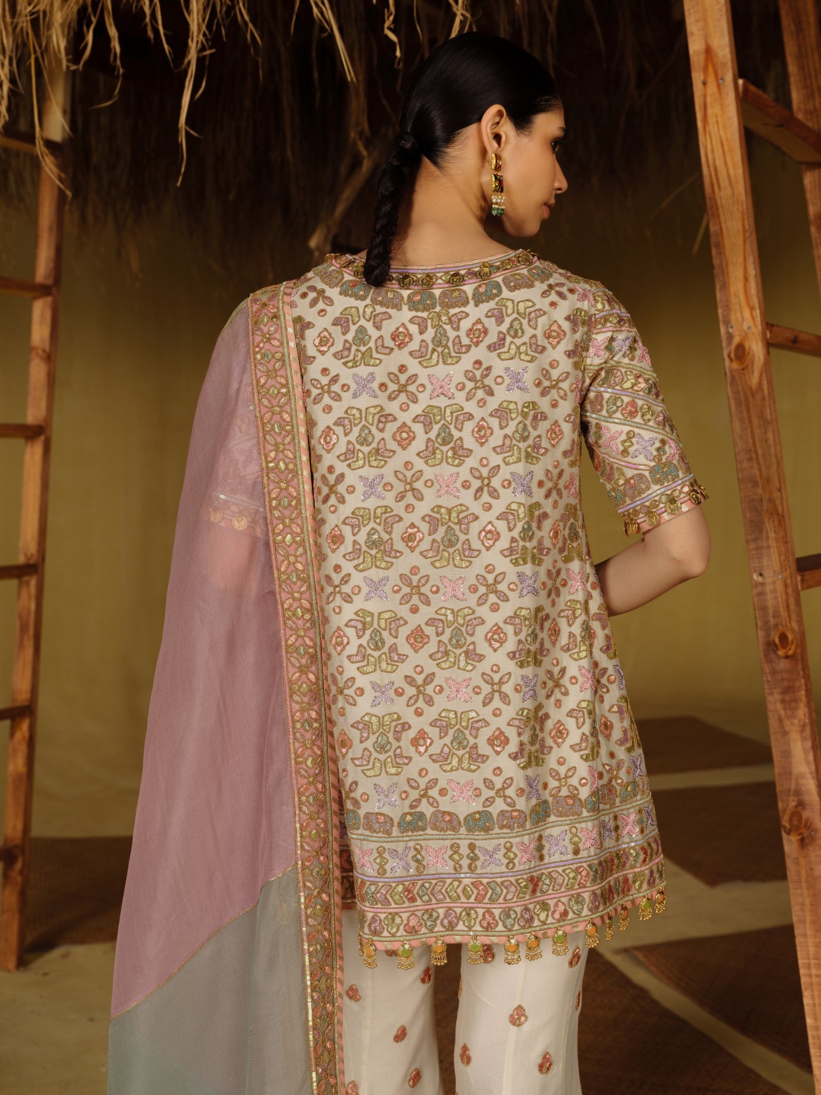 Virsa Kurta Sharara Set