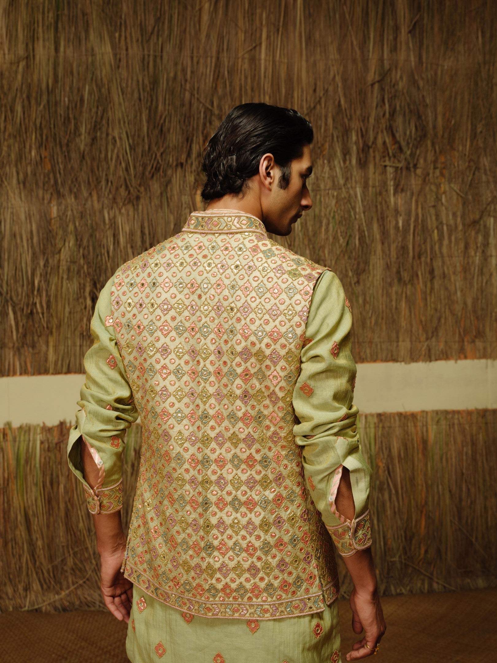 Simar Nehru Jacket Set