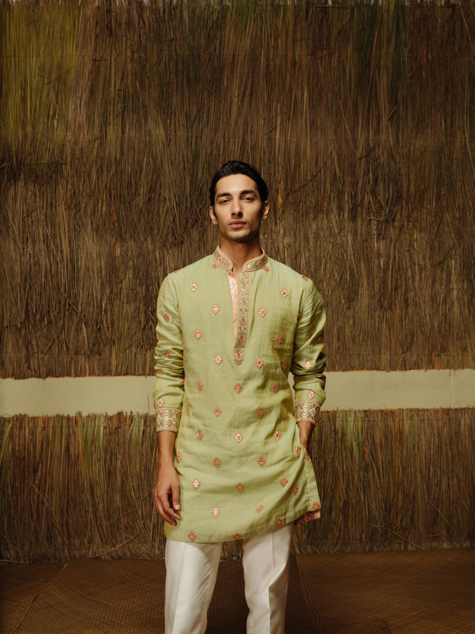 Simar Nehru Jacket Set