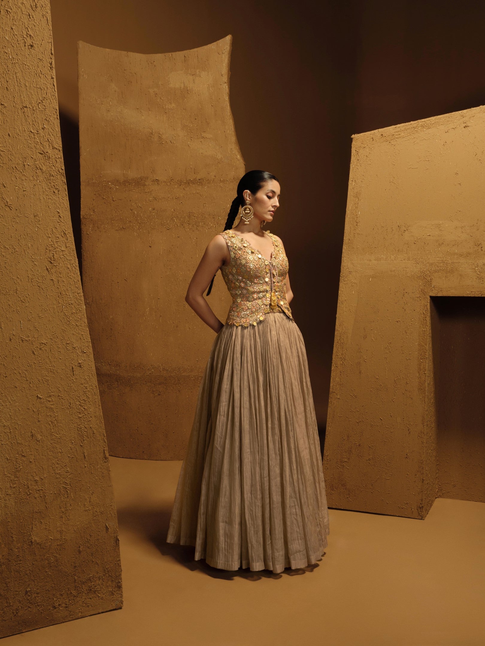 Simar Koti Lehenga Set