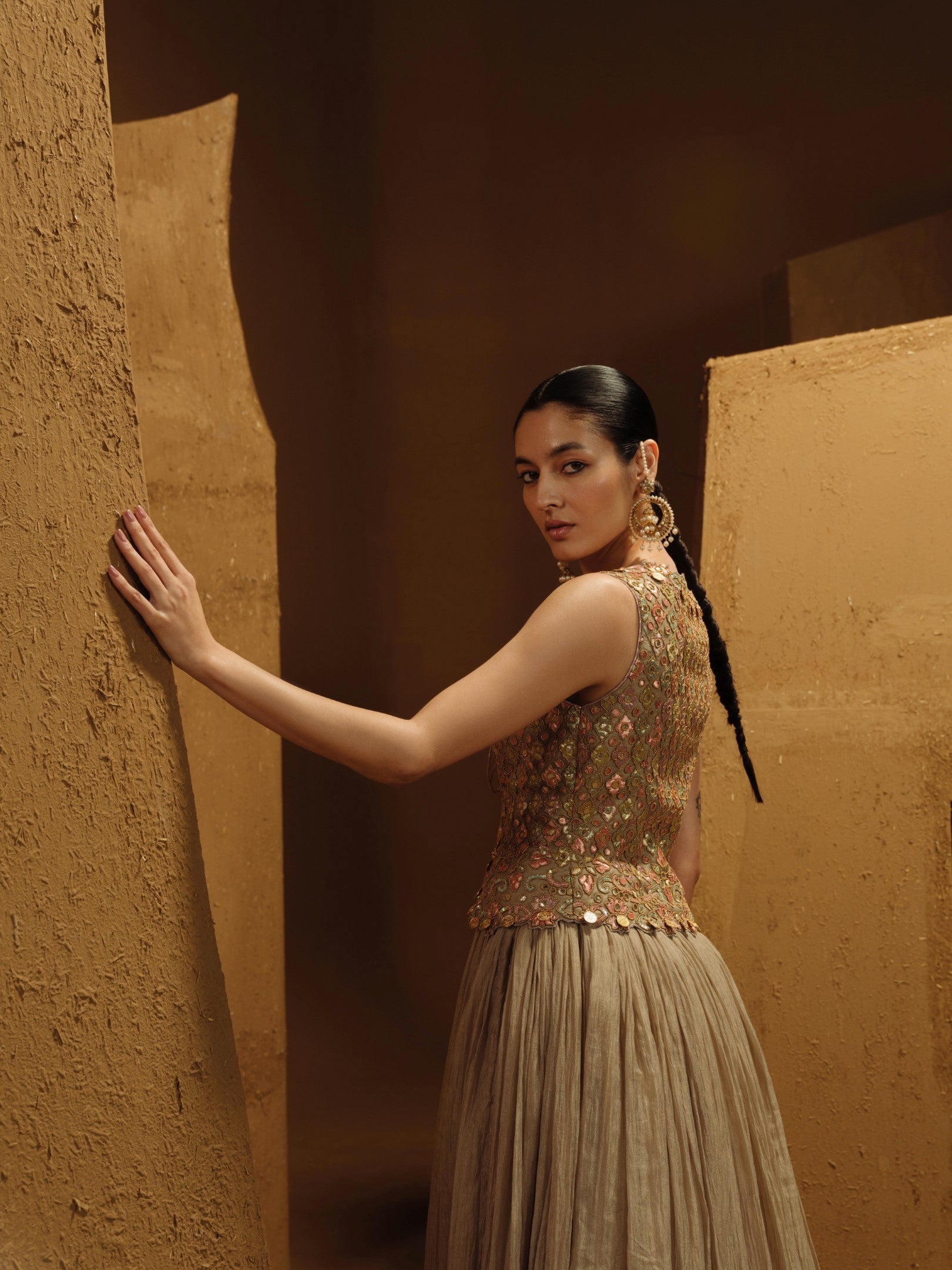 Simar Koti Lehenga Set