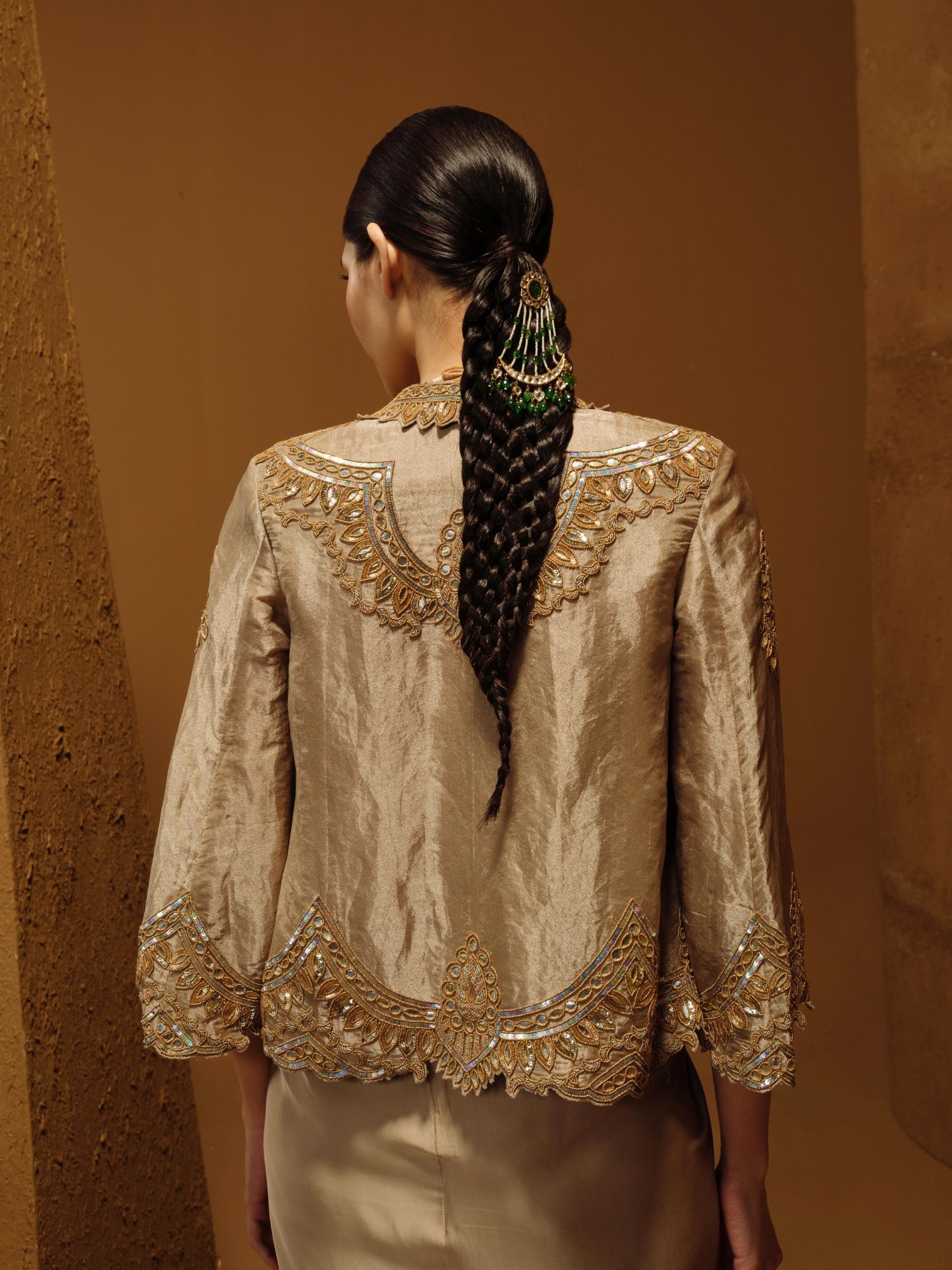 Amli Cape and Skirt Set