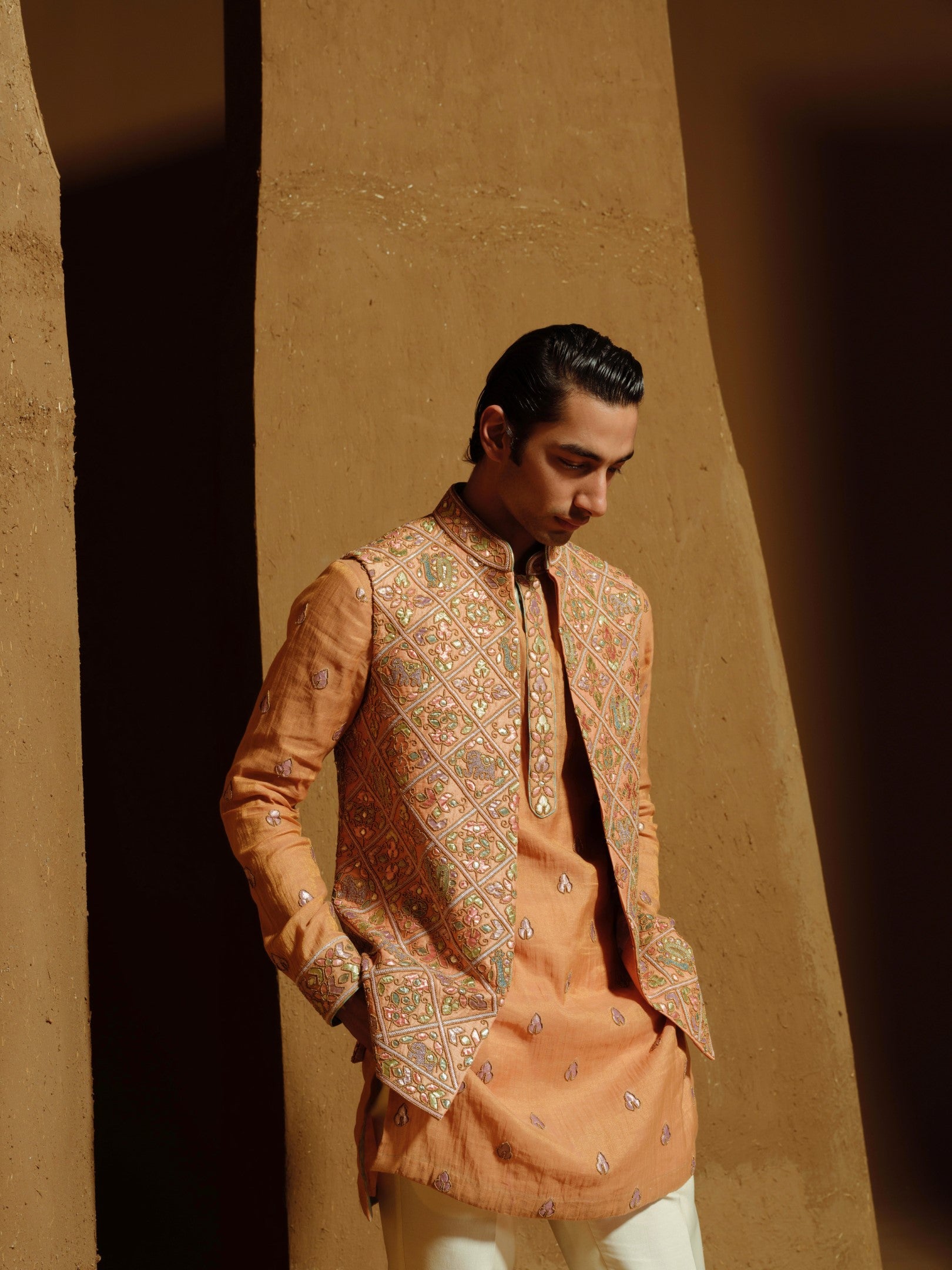 Aliya Nehru Jacket Set