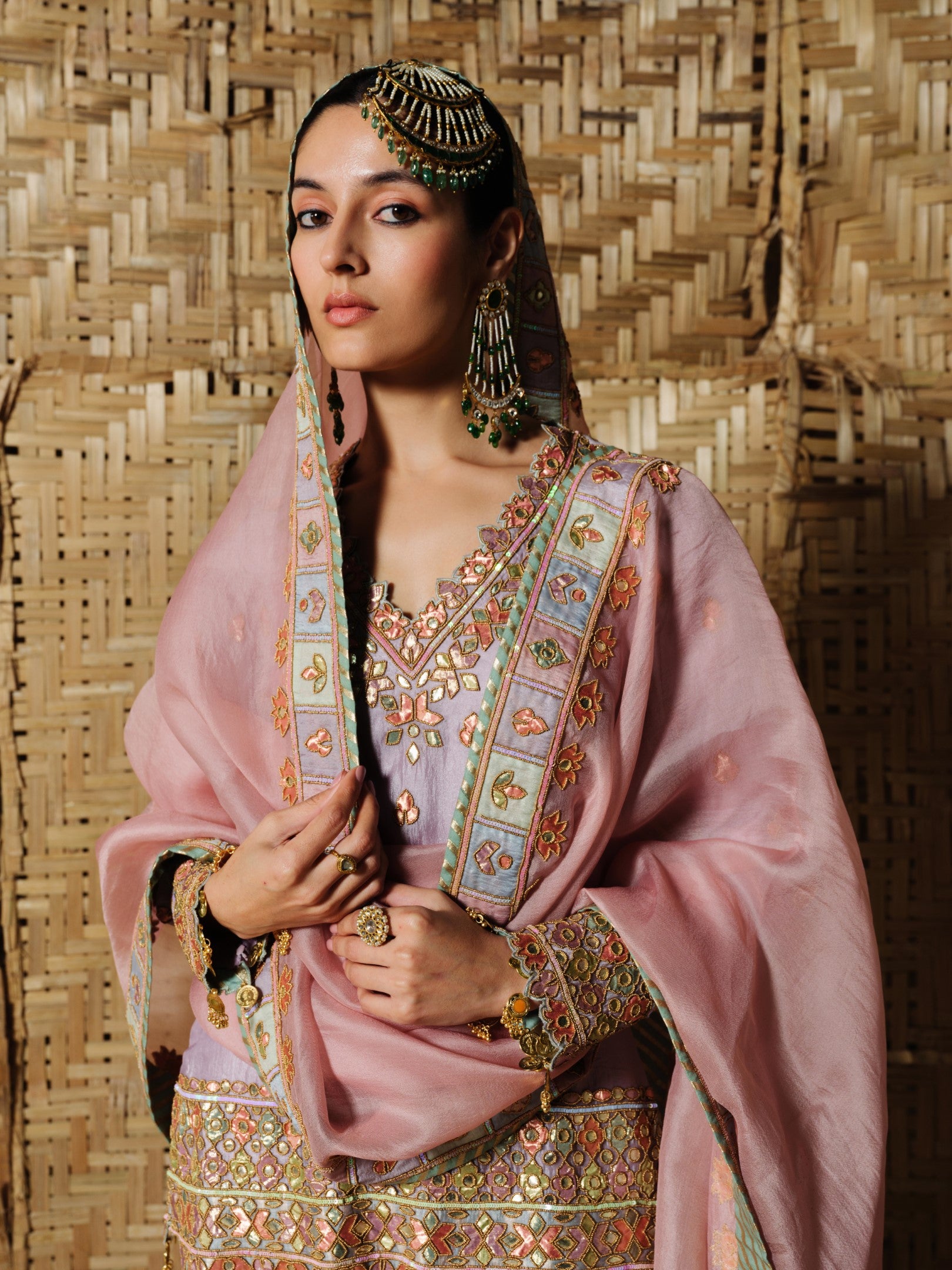 Tukri Kurta Sharara Set