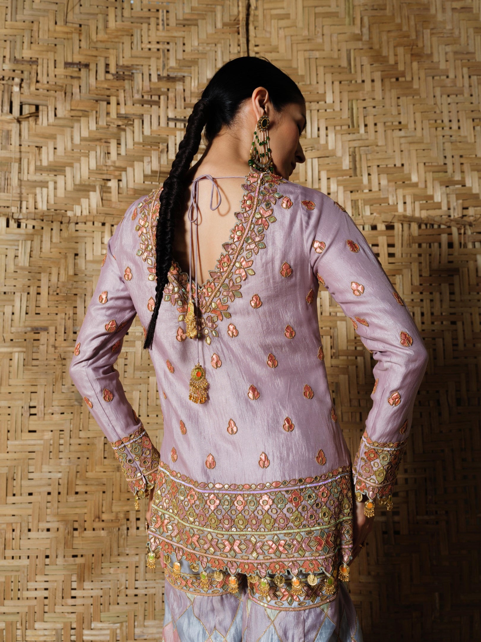 Tukri Kurta Sharara Set