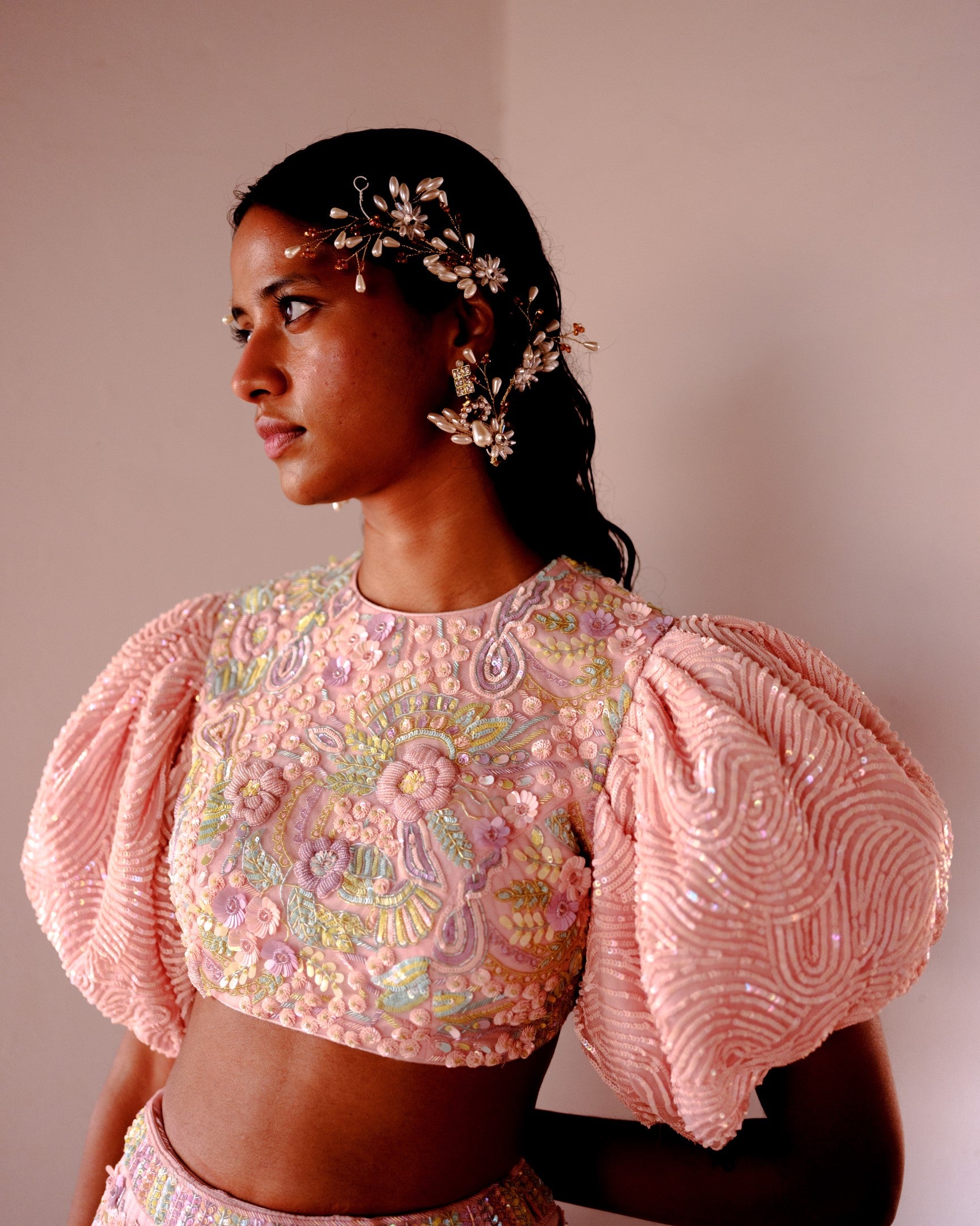 Hypnotic Bloom Lehenga Set