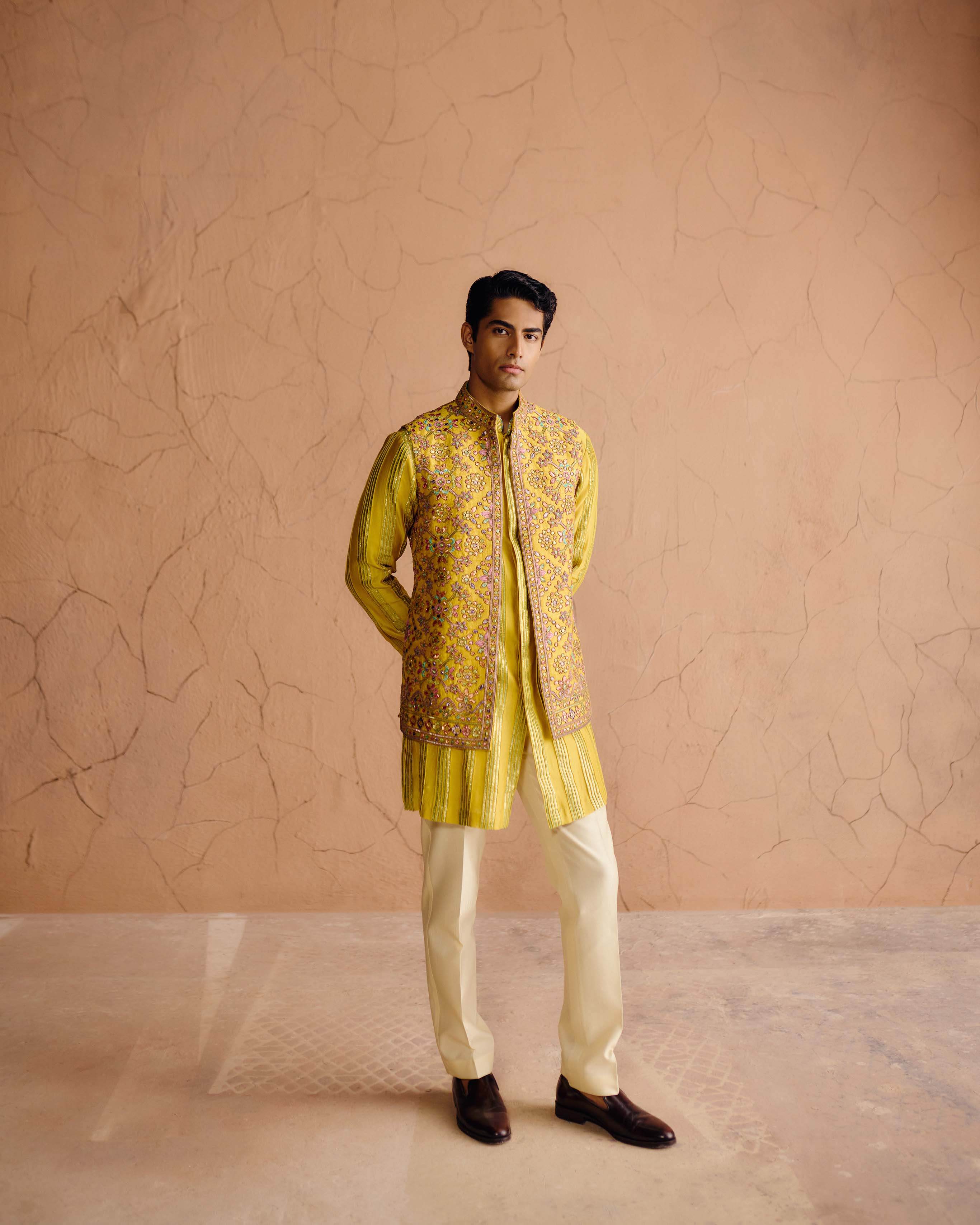 Kanvraj Nehru Jacket Set