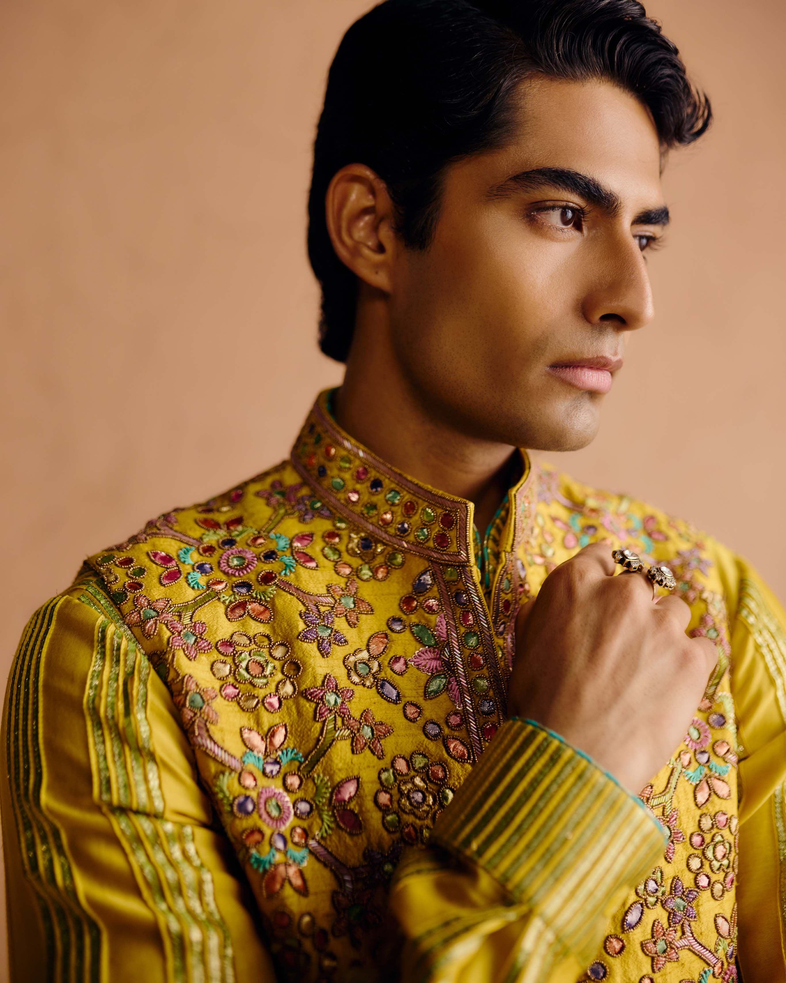 Kanvraj Nehru Jacket Set