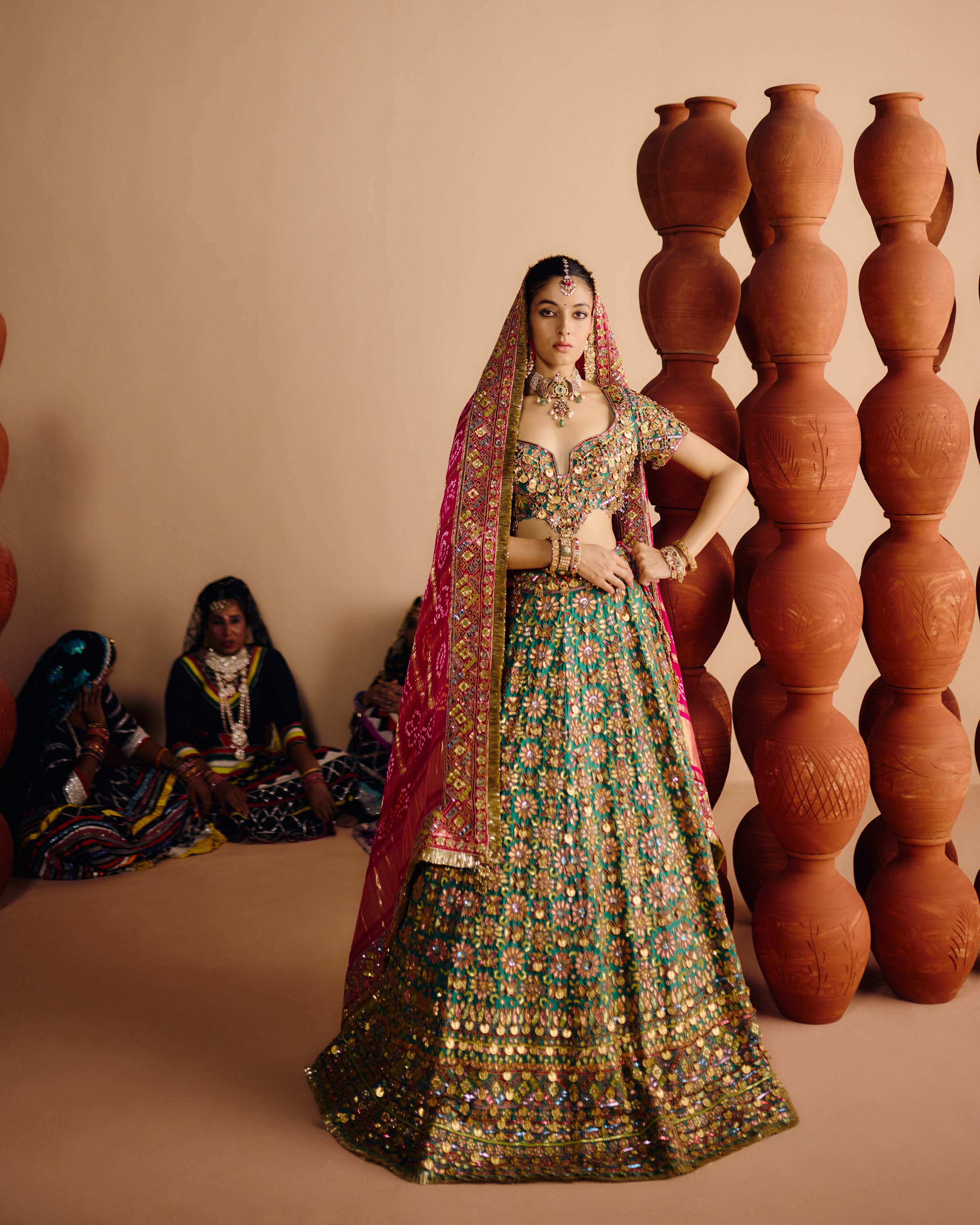 Tarakini Lehenga Set