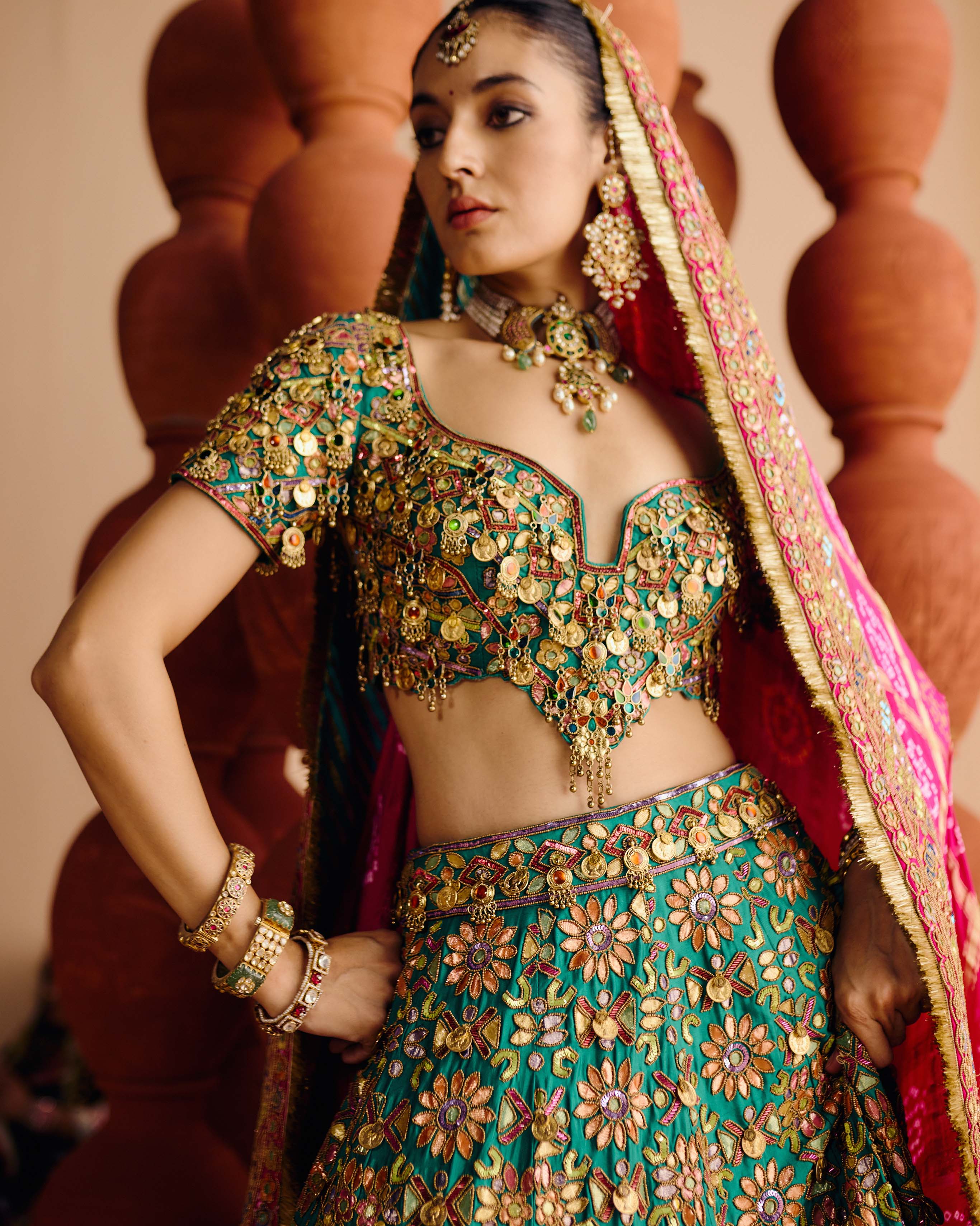 Tarakini Lehenga Set
