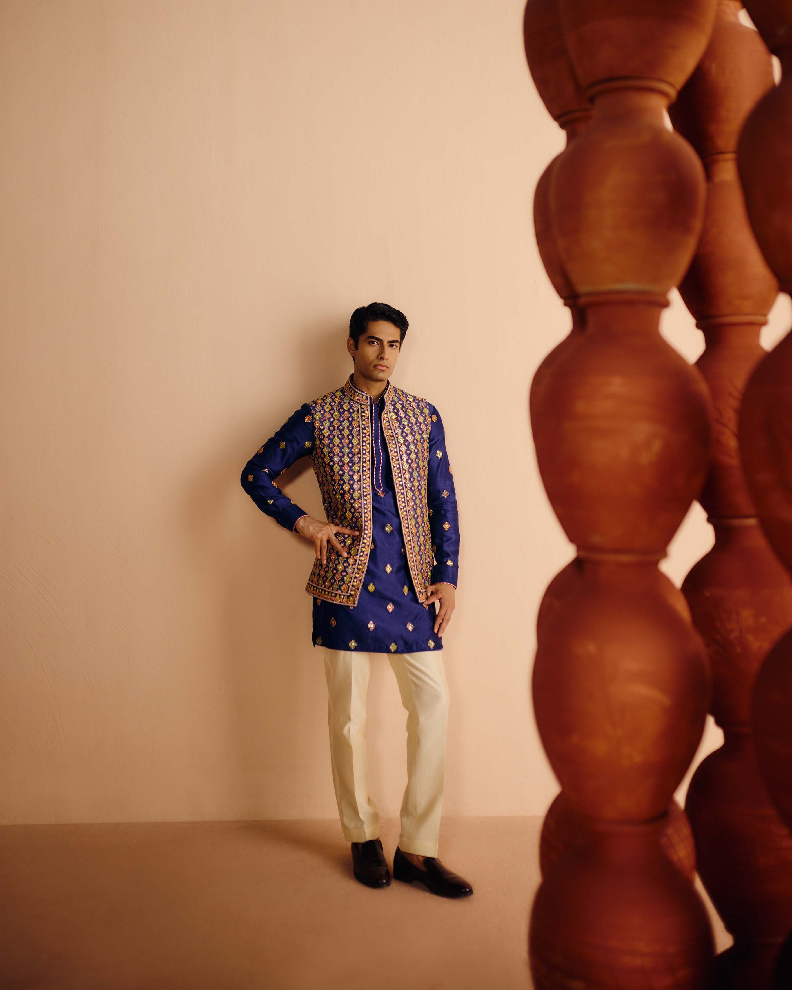 Arthav Nehru Jacket Set