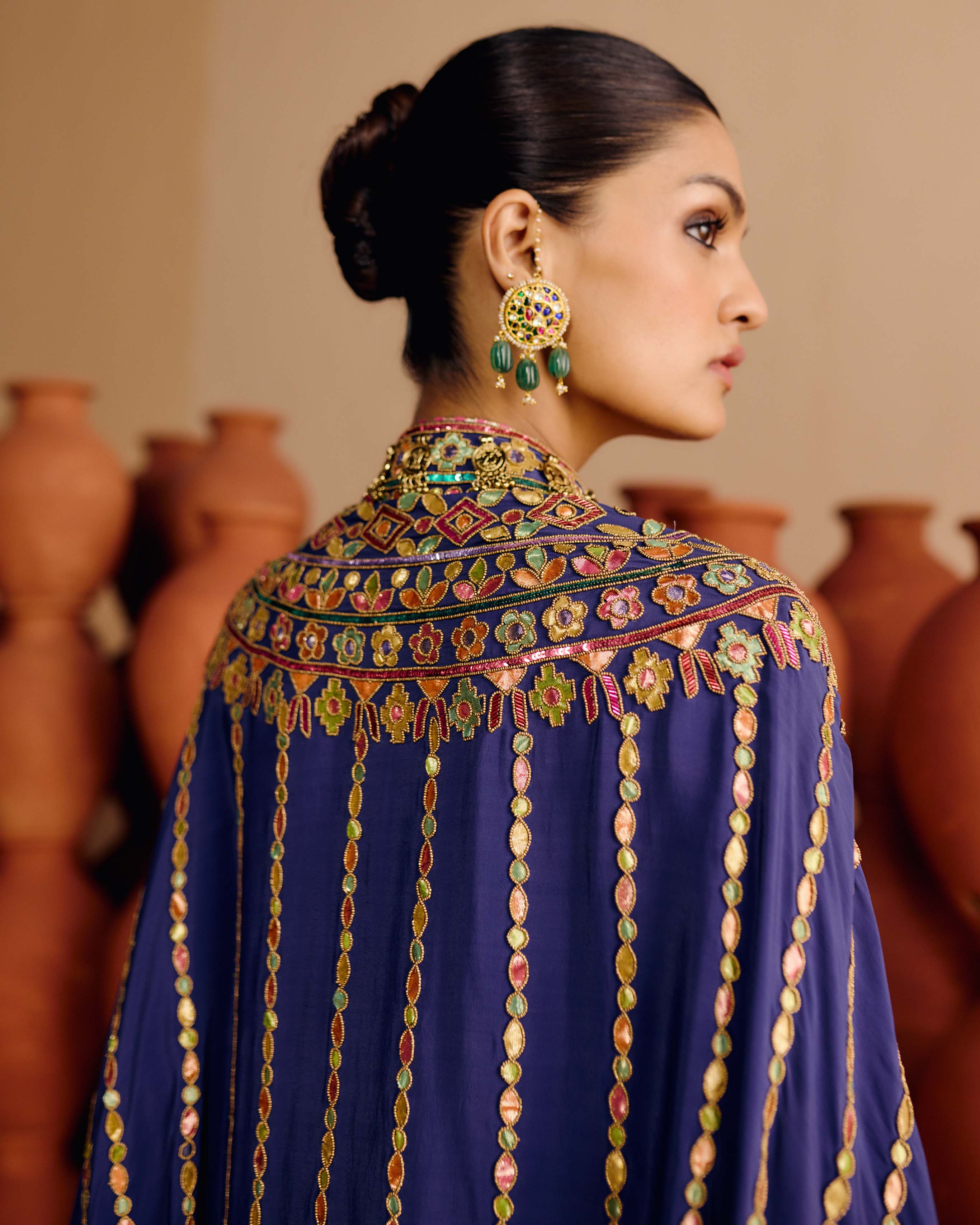 Zyavi Cape Tunic Set
