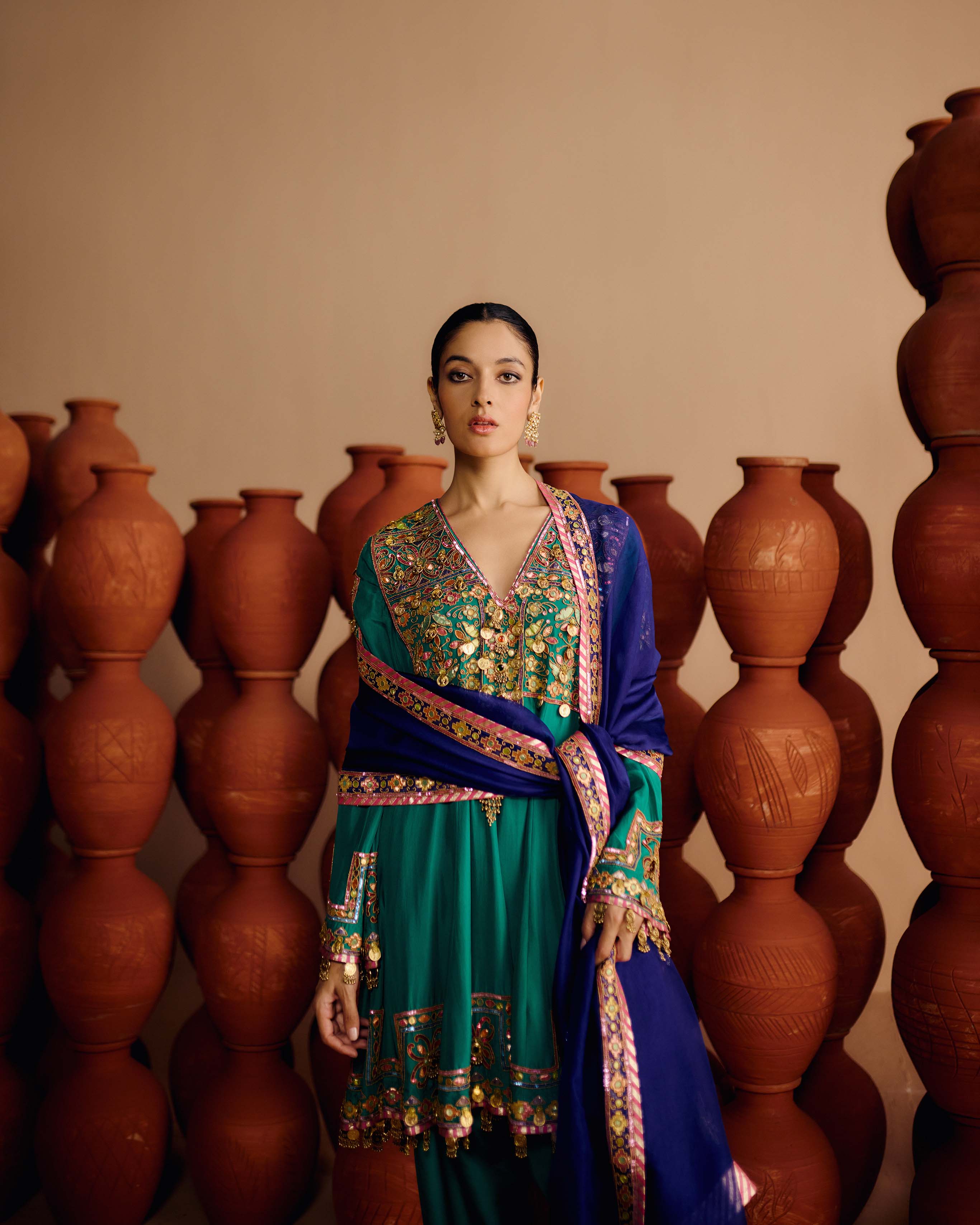 Ziya Kalidaar Kurta Salwar Set