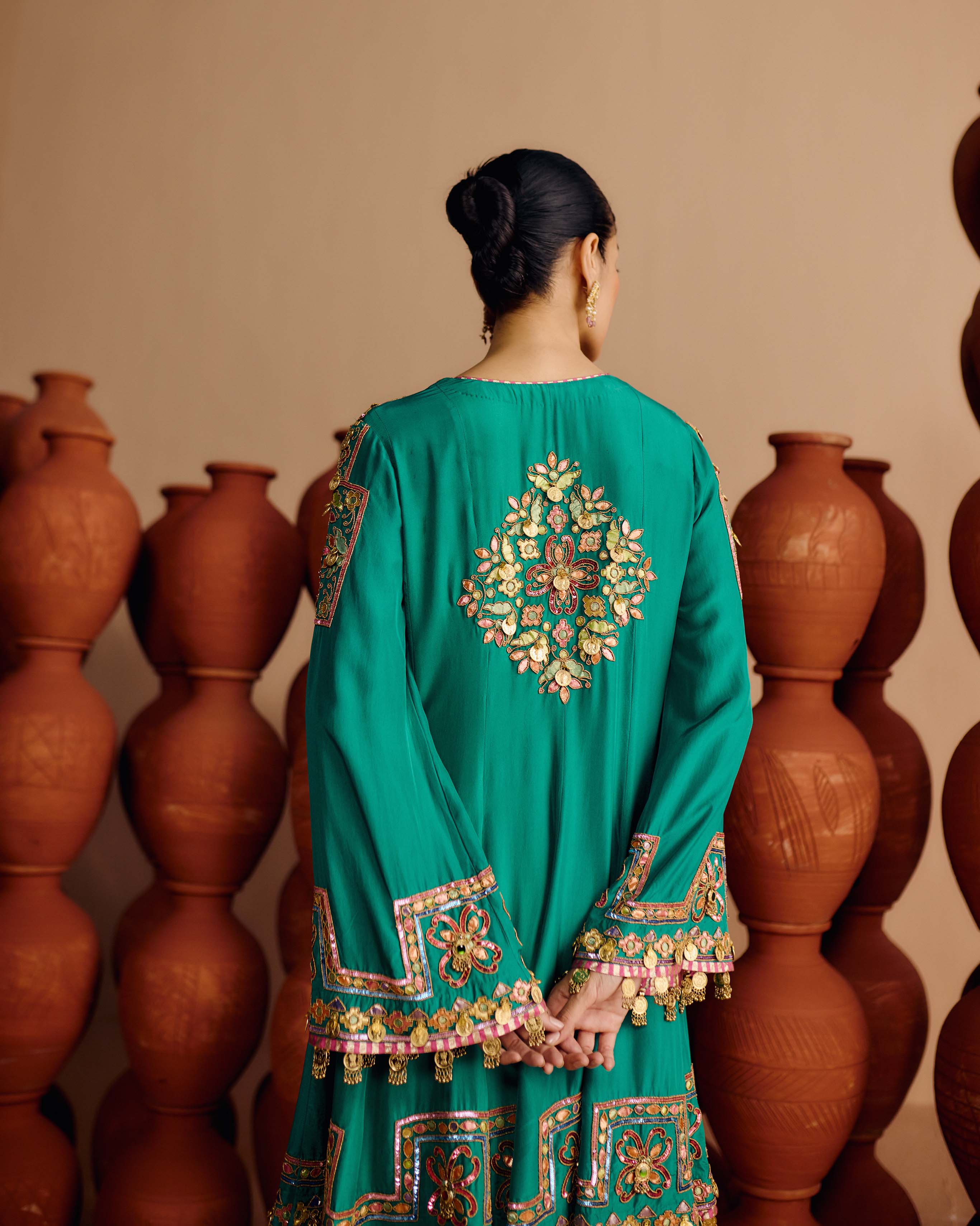 Ziya Kalidaar Kurta Salwar Set