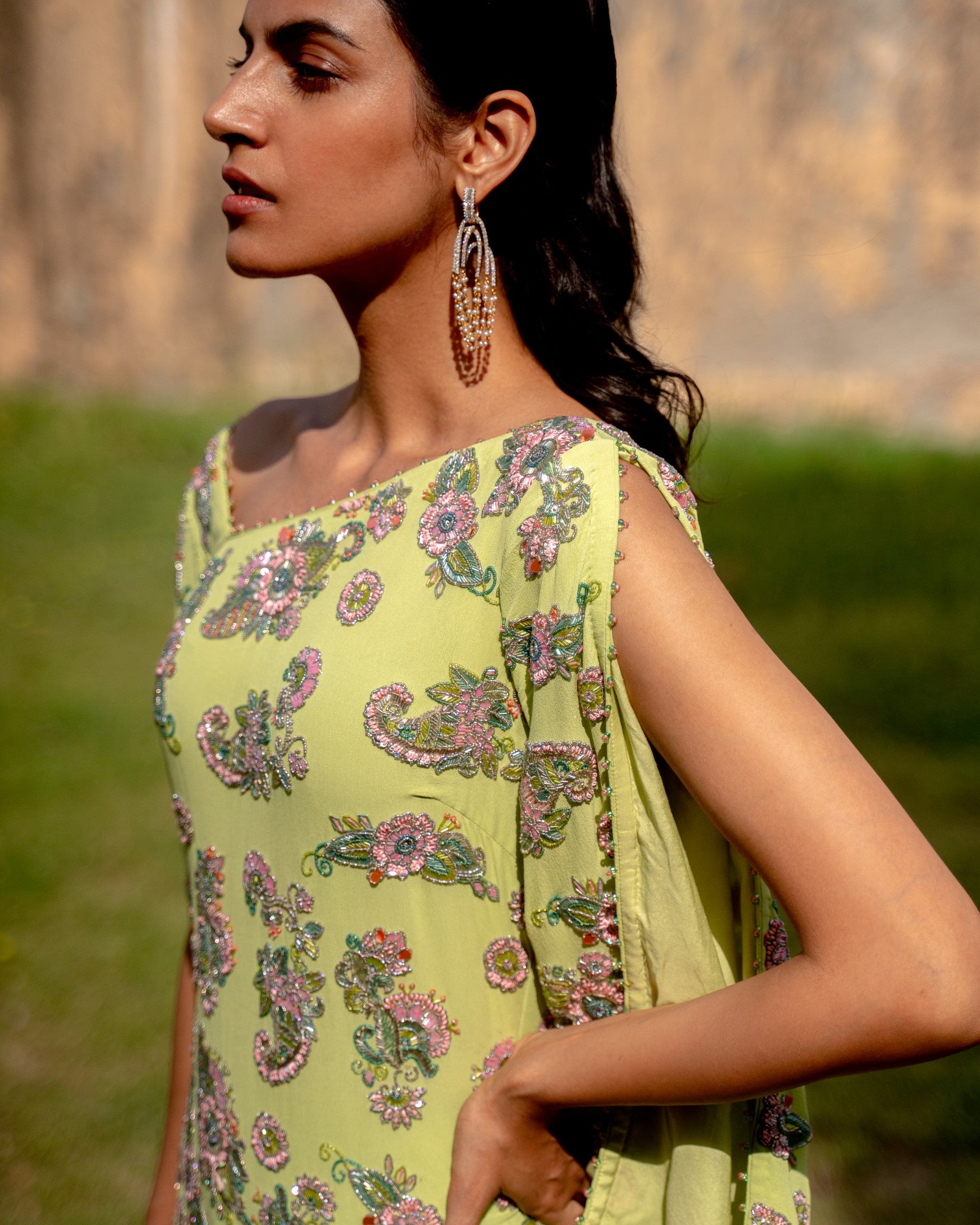 Summer Bloom Kurta Set