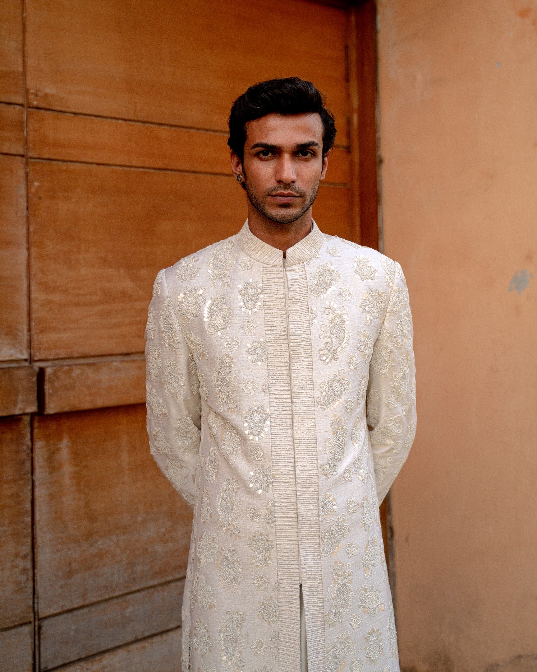 Summer Bloom Sherwani Set