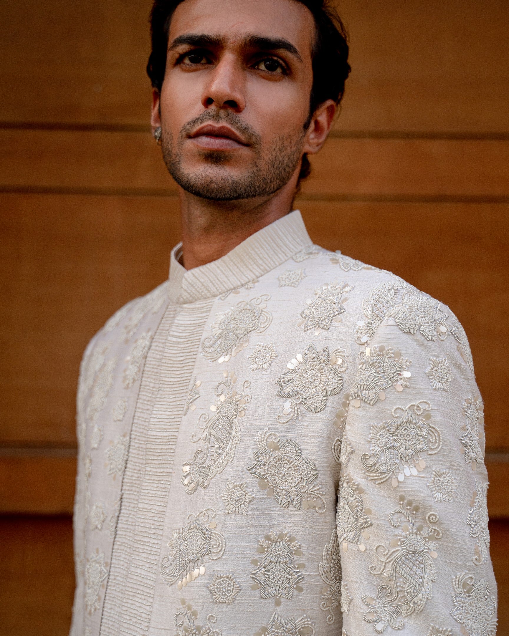 Summer Bloom Sherwani Set