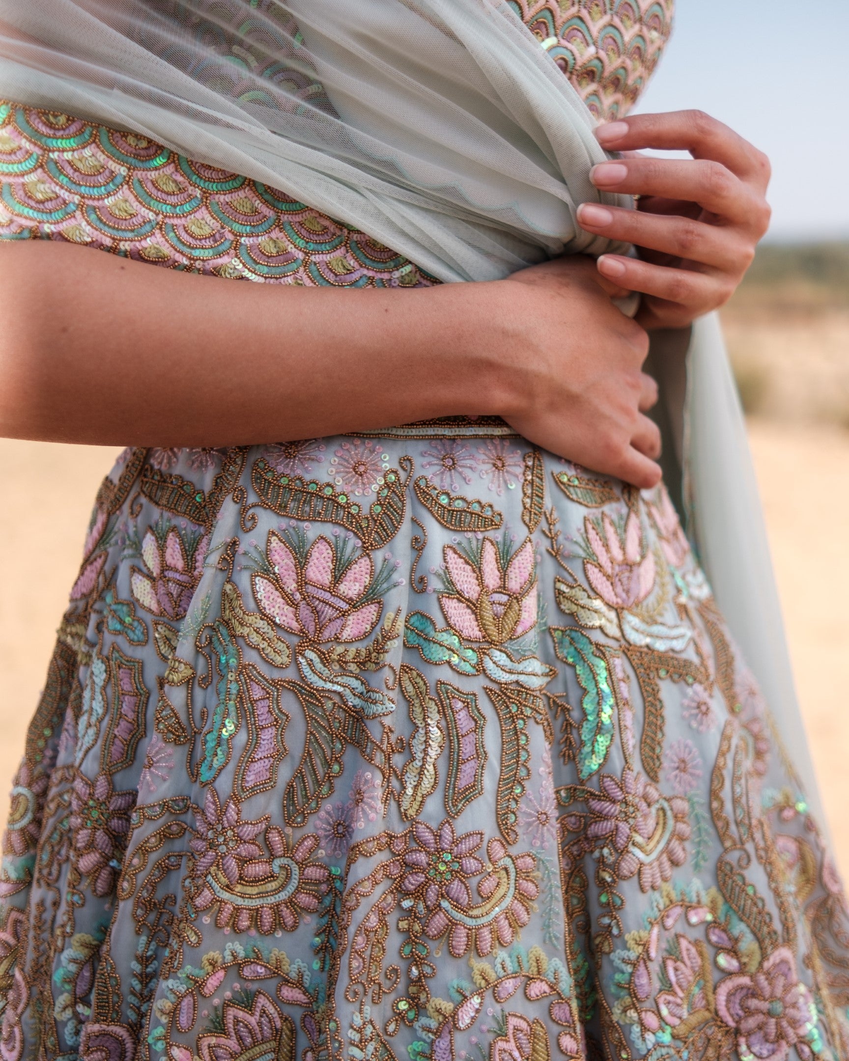 Zen Garden Lehenga Set