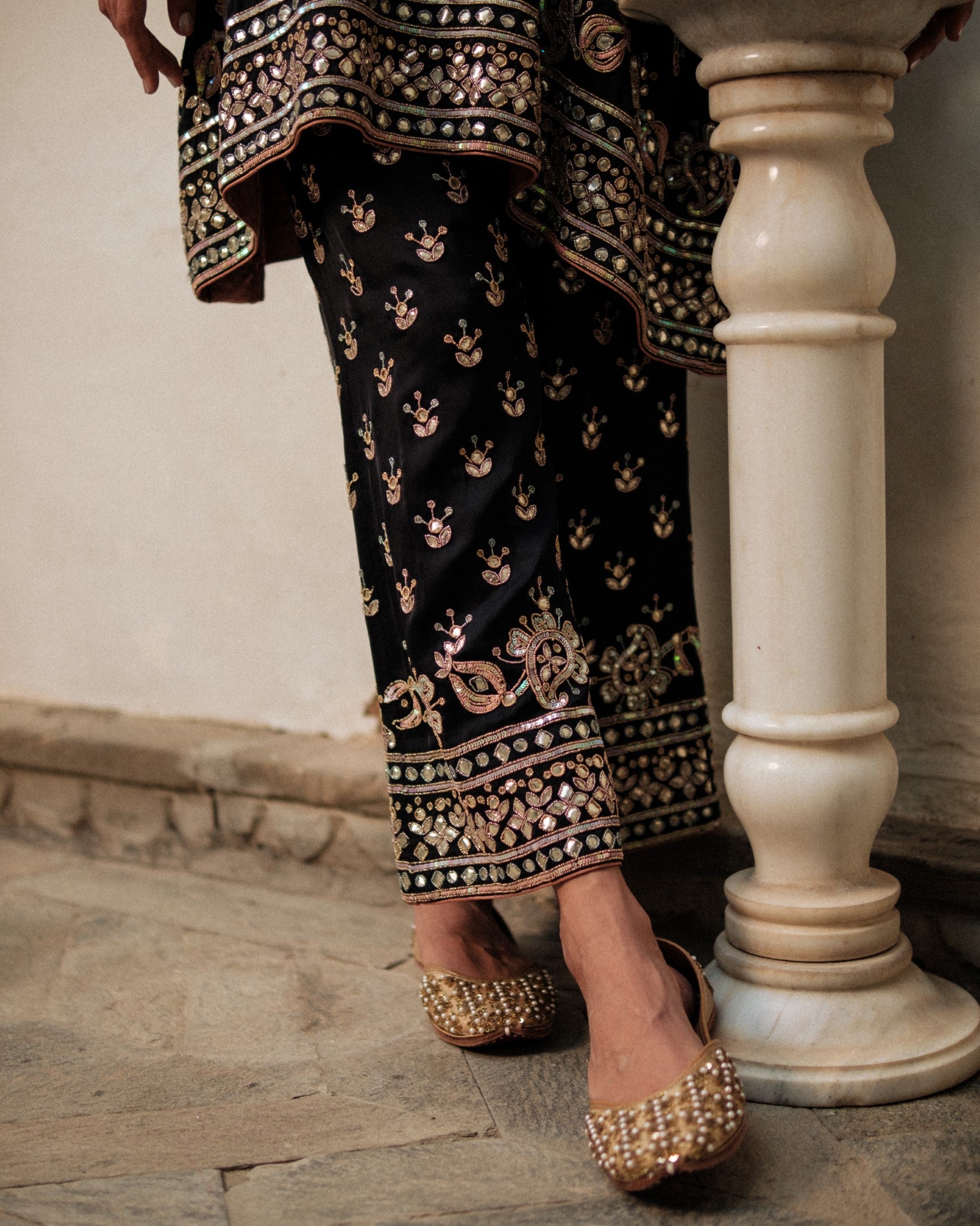 Buta Henna Cape Tunic Set