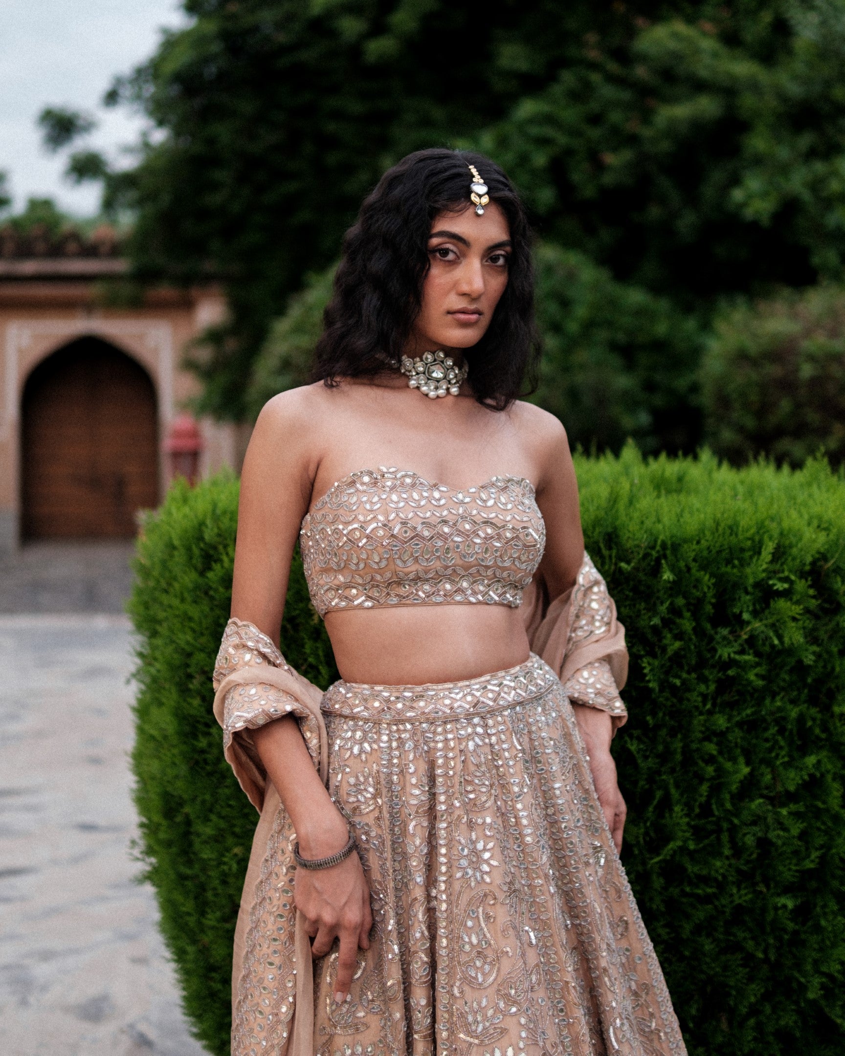 Paisley Henna Lehenga Set