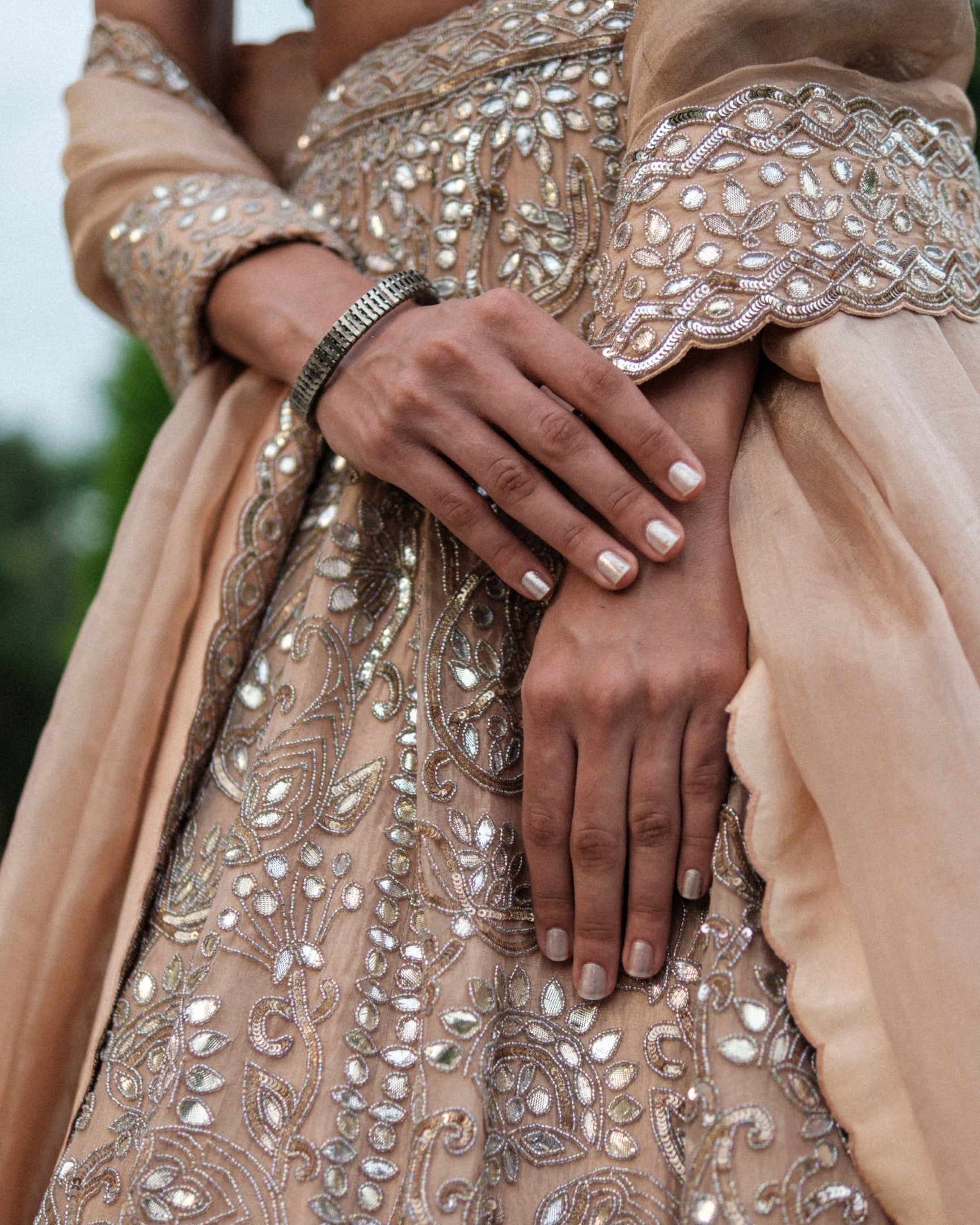 Paisley Henna Lehenga Set