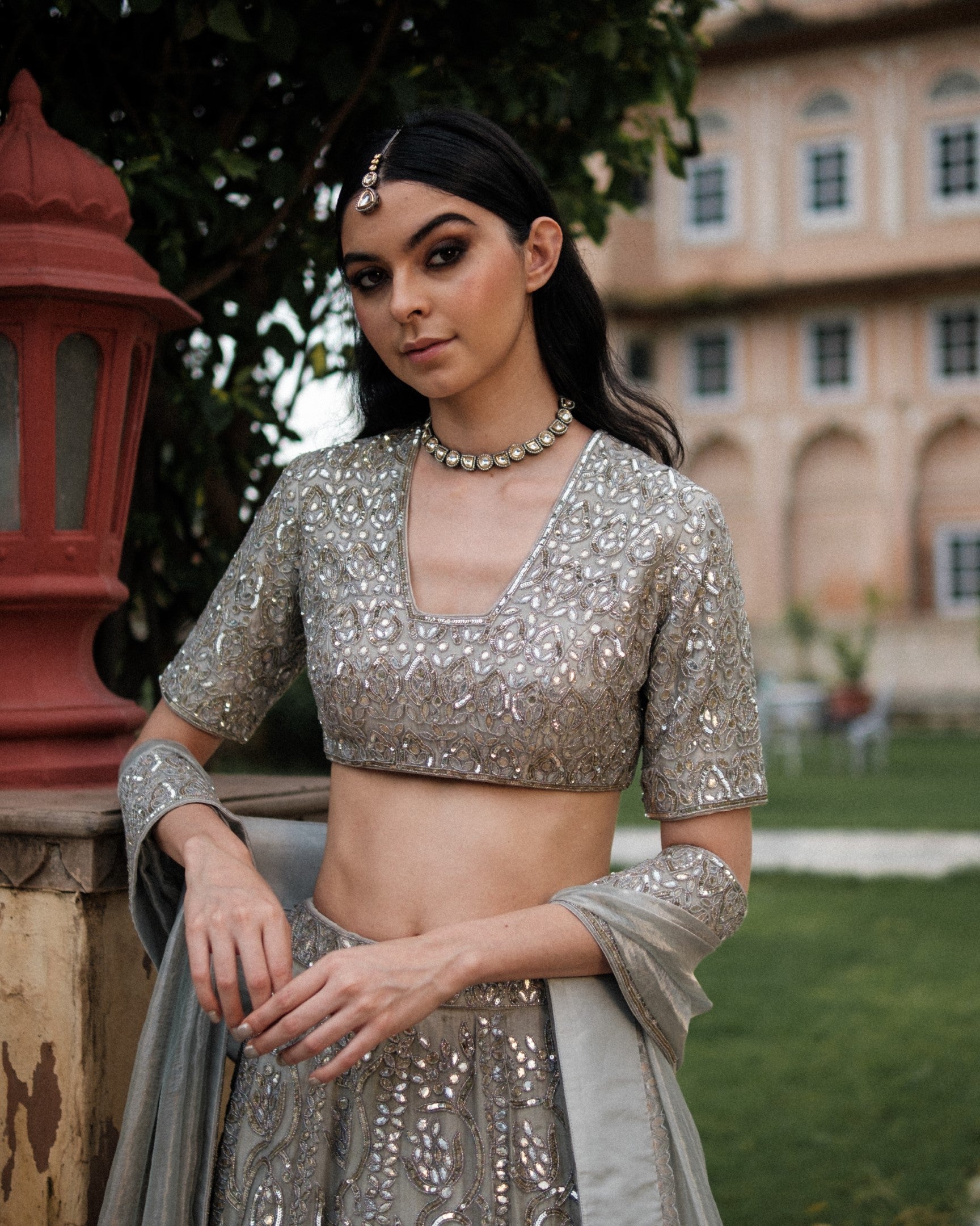 Bedouin Henna Lehenga Set