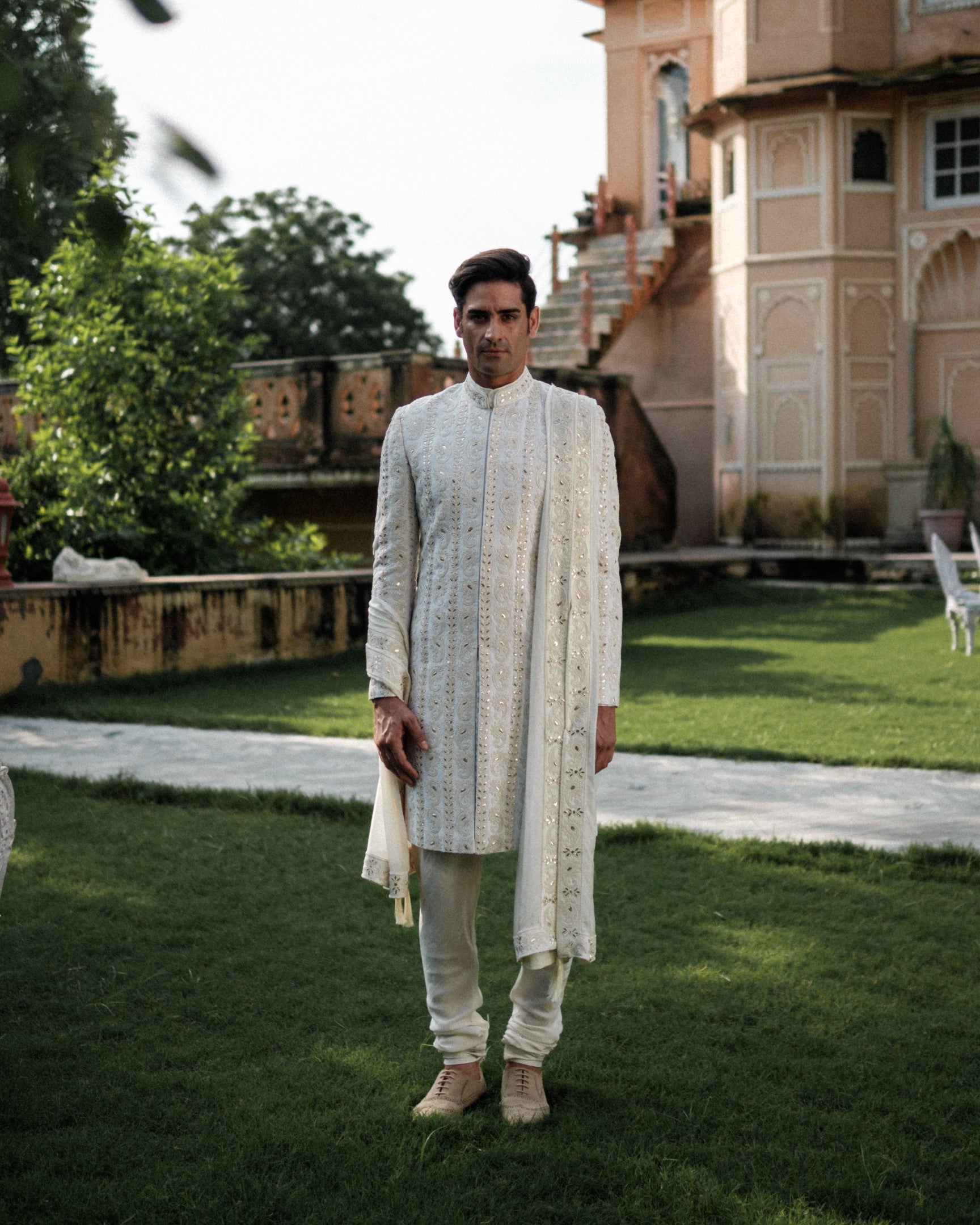 Paisley Stack Sherwani Set