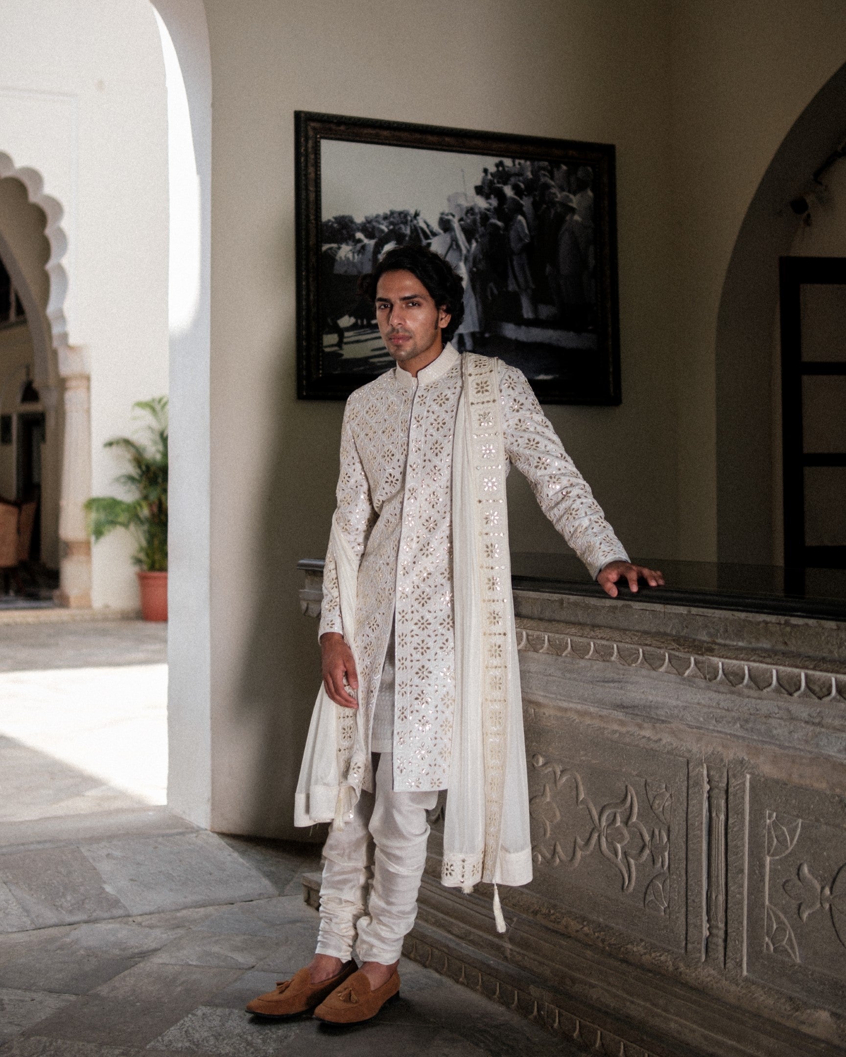 Maroc Henna Sherwani Set