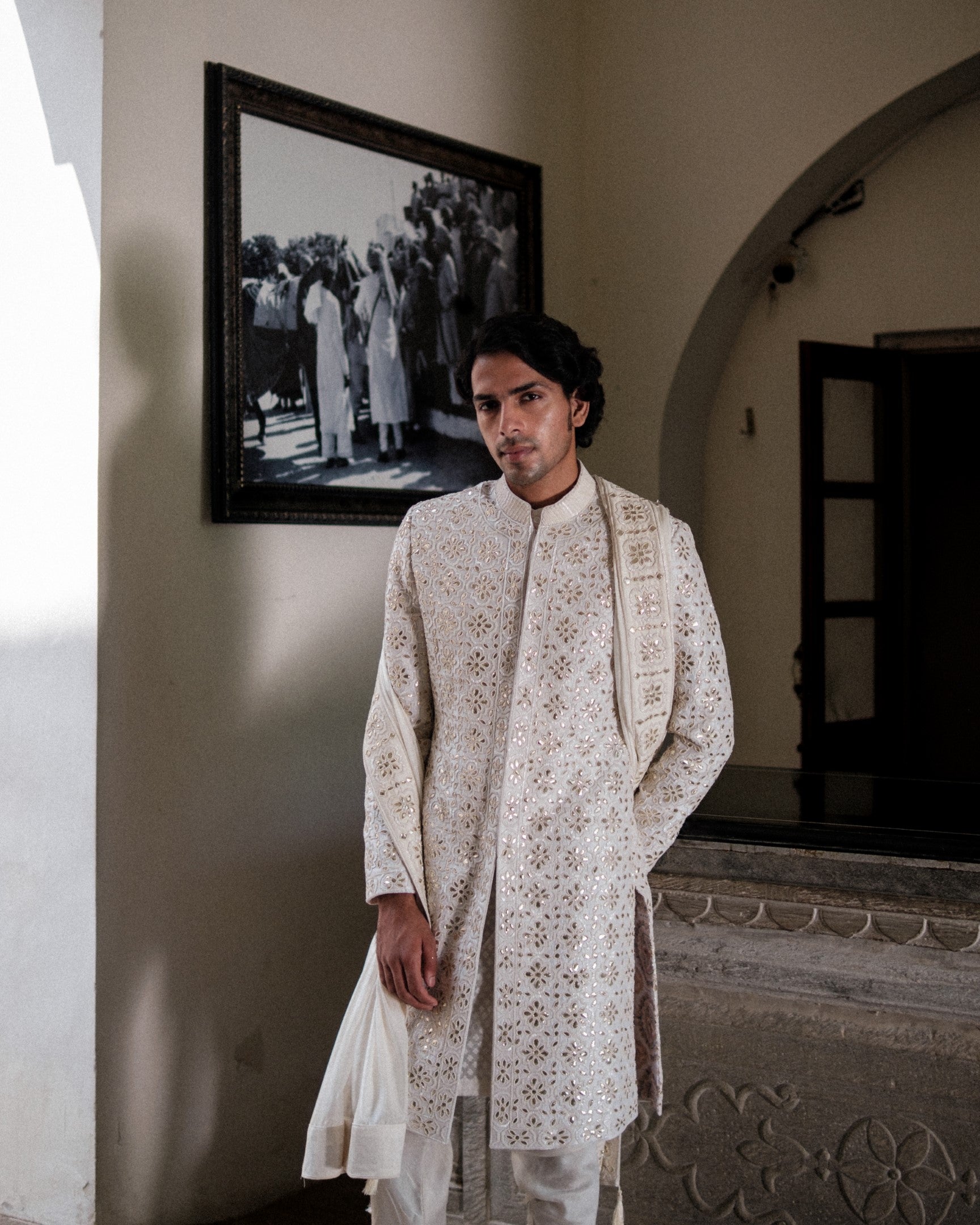 Maroc Henna Sherwani Set