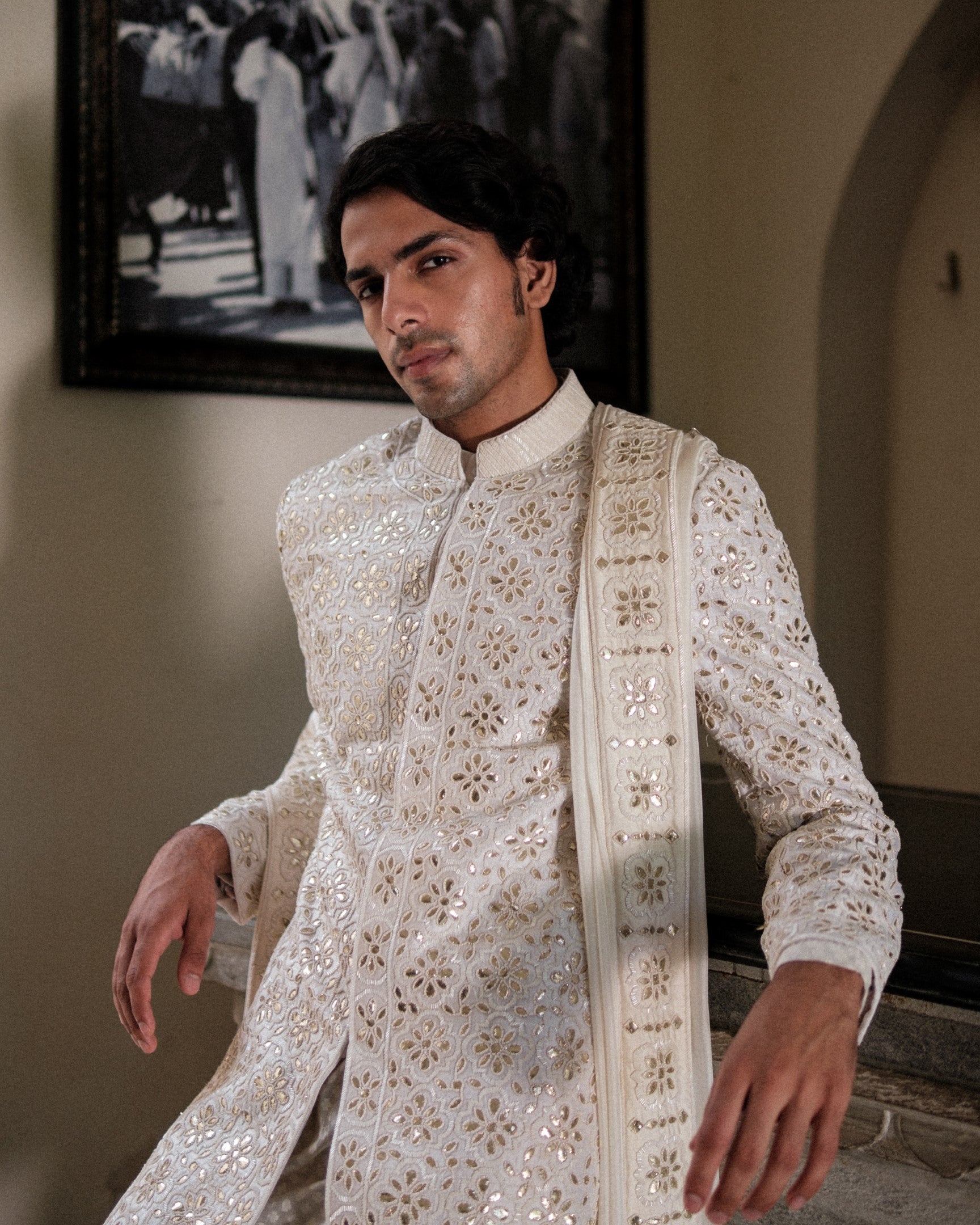 Maroc Henna Sherwani Set