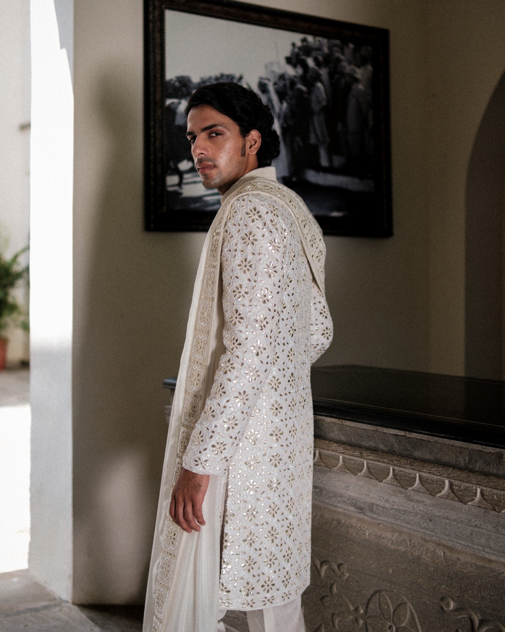 Maroc Henna Sherwani Set