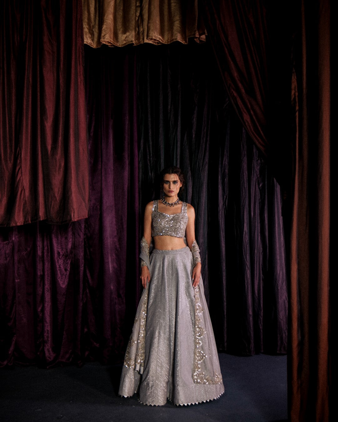 Garland Gotta Lehenga Set