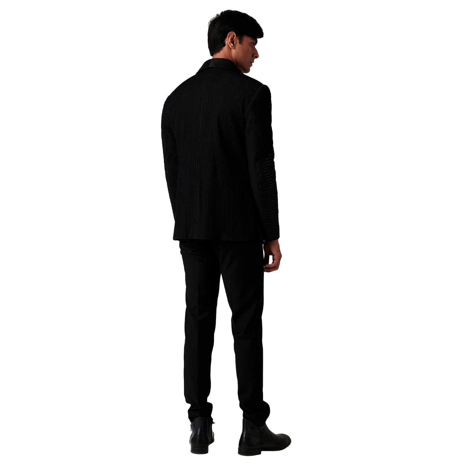 Black Sequin Tuxedo